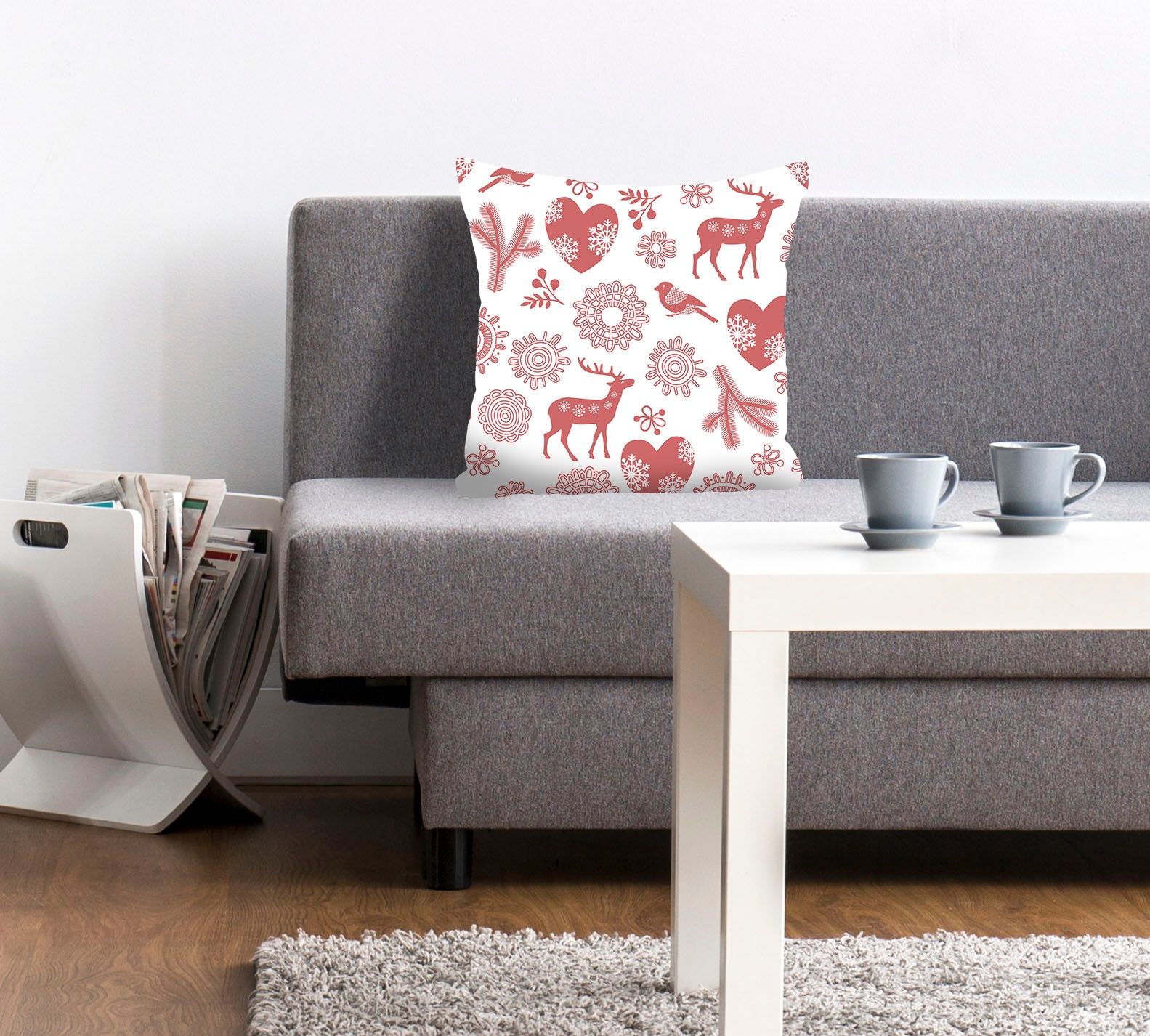 queence Dekokissen »Love«, mit Tieren und Herzen