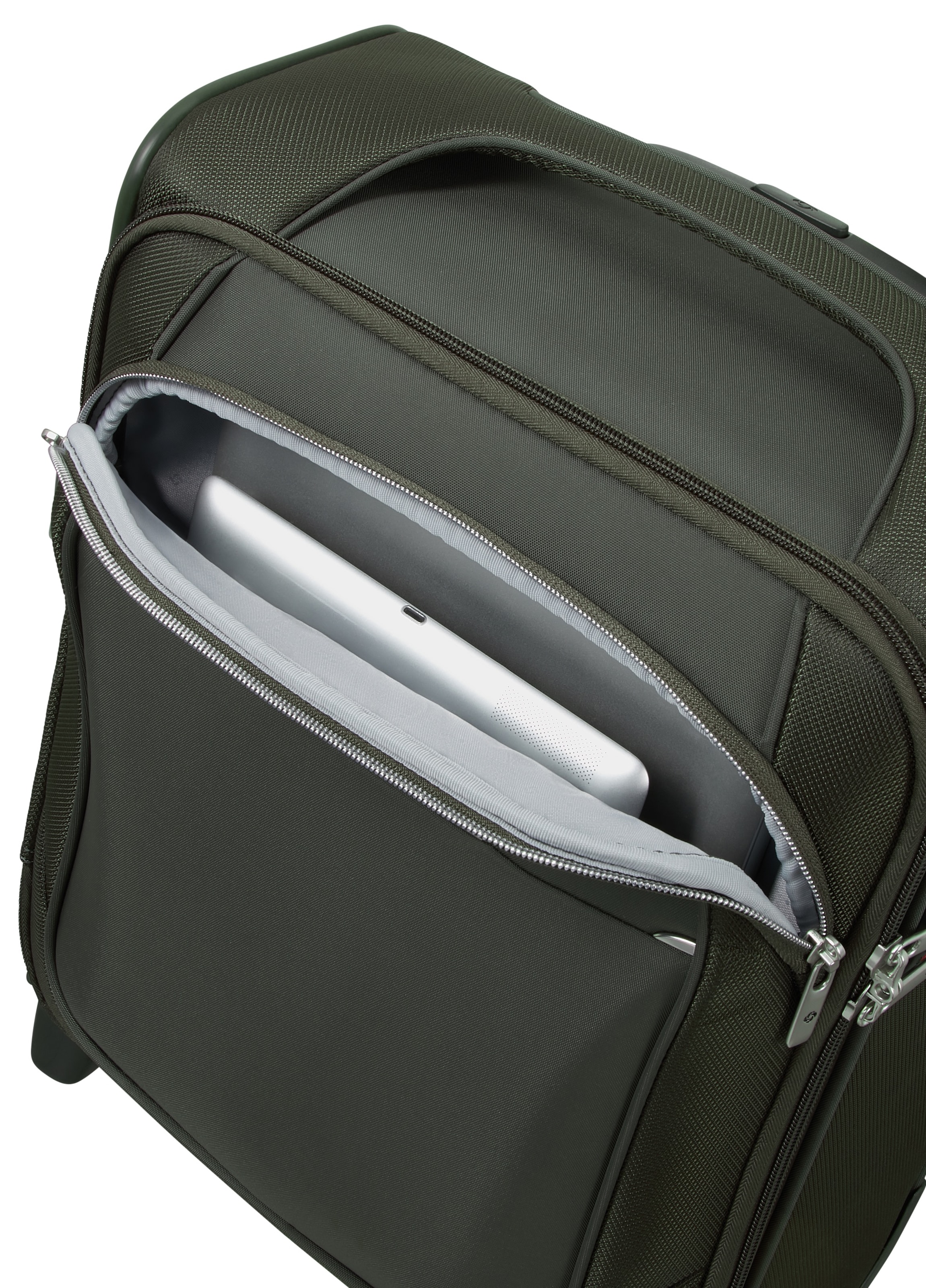 Samsonite Trolley à bagages souples »RE-LITE, 45 cm« Ensemble, avec cubes de rangement, 2 cuis tlg. 29 litre 2 Rollen avec bouton-pression verrouillable et escamotable, avec étiquette d'adresse
