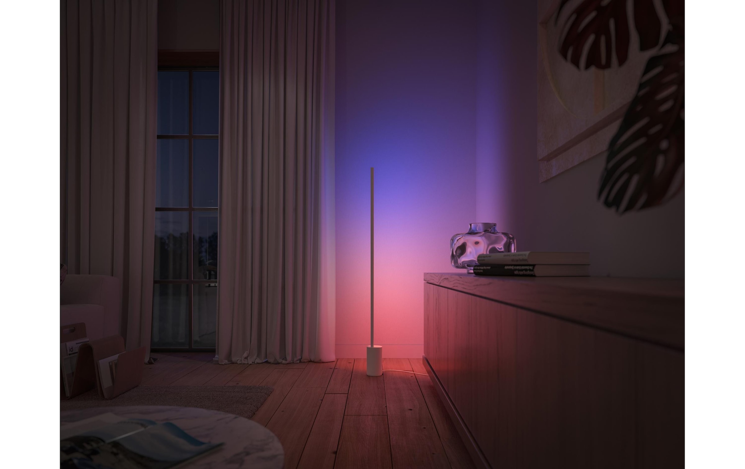 Philips Hue Lampadaire à LED »Gradient Signe inkl. DimmSwitch«