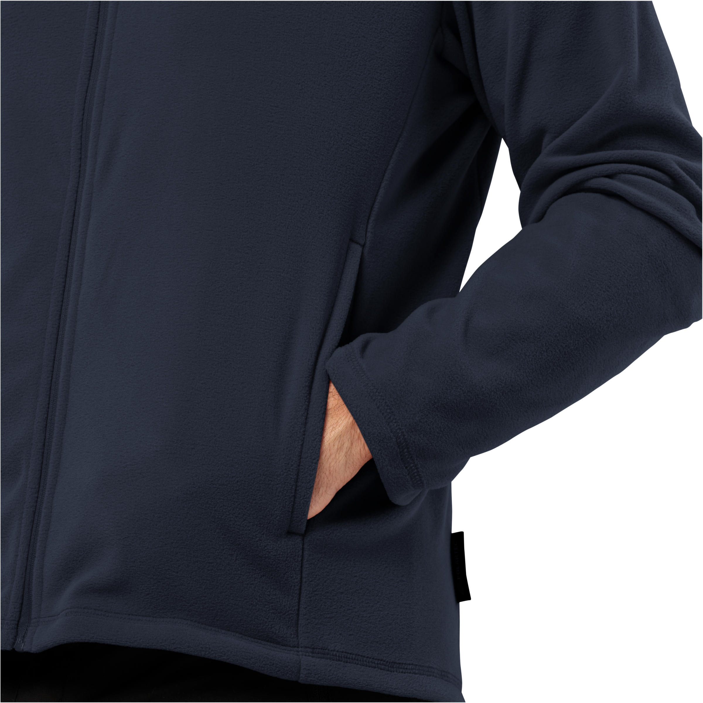 Jack Wolfskin Fleecejacke »TAUNUS FZ M«, leichter, dehnbarer, atmungsaktiver Midlayer