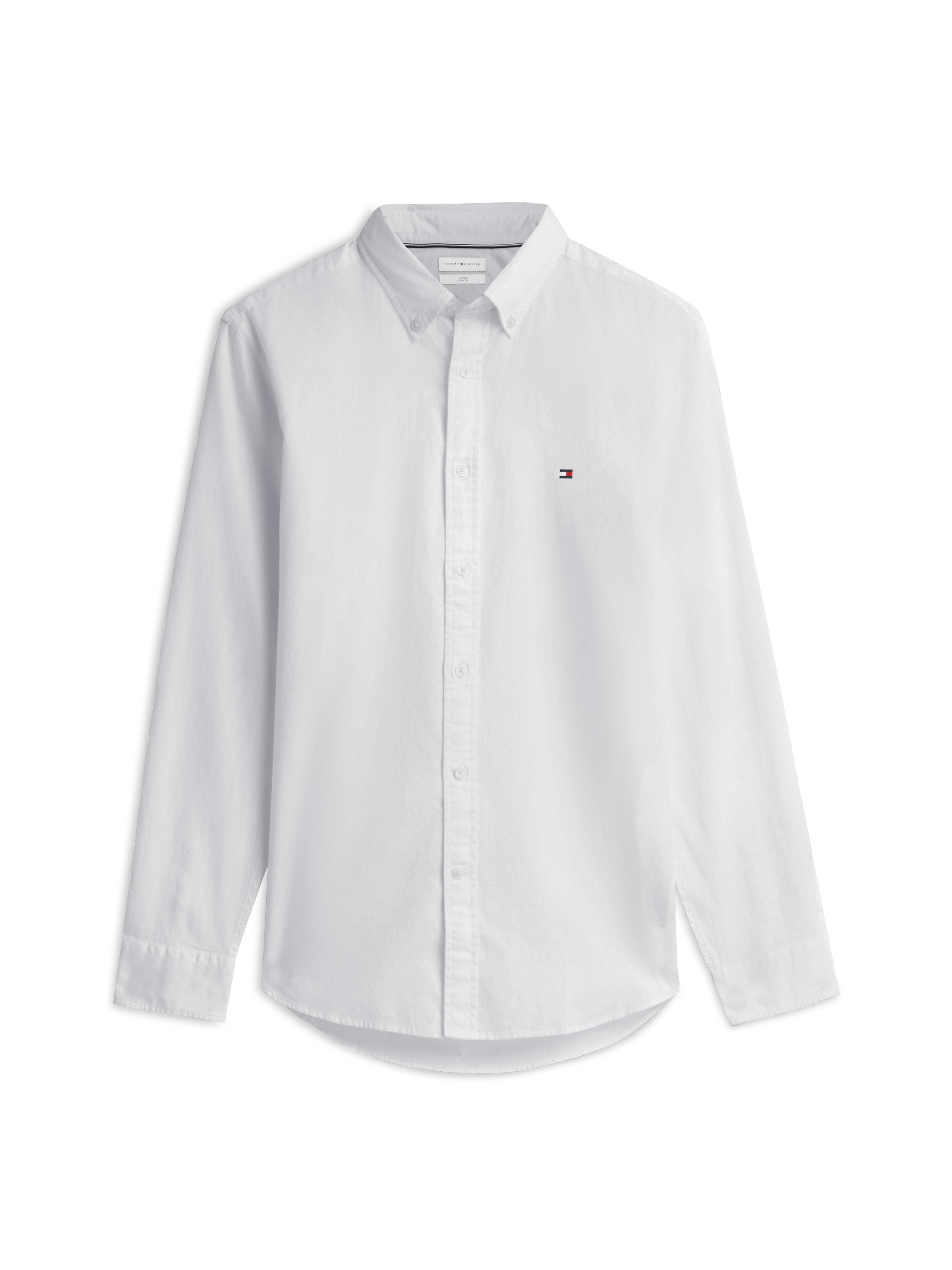 Tommy Hilfiger Chemise à manches longues »FLEX DOBBY SLIM FIT« Slim Fit Dobby Structure