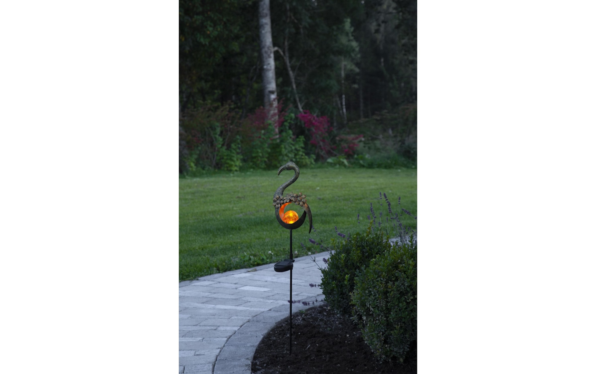STAR TRADING Gartenleuchte »Solar Decoration Melilla Bird«