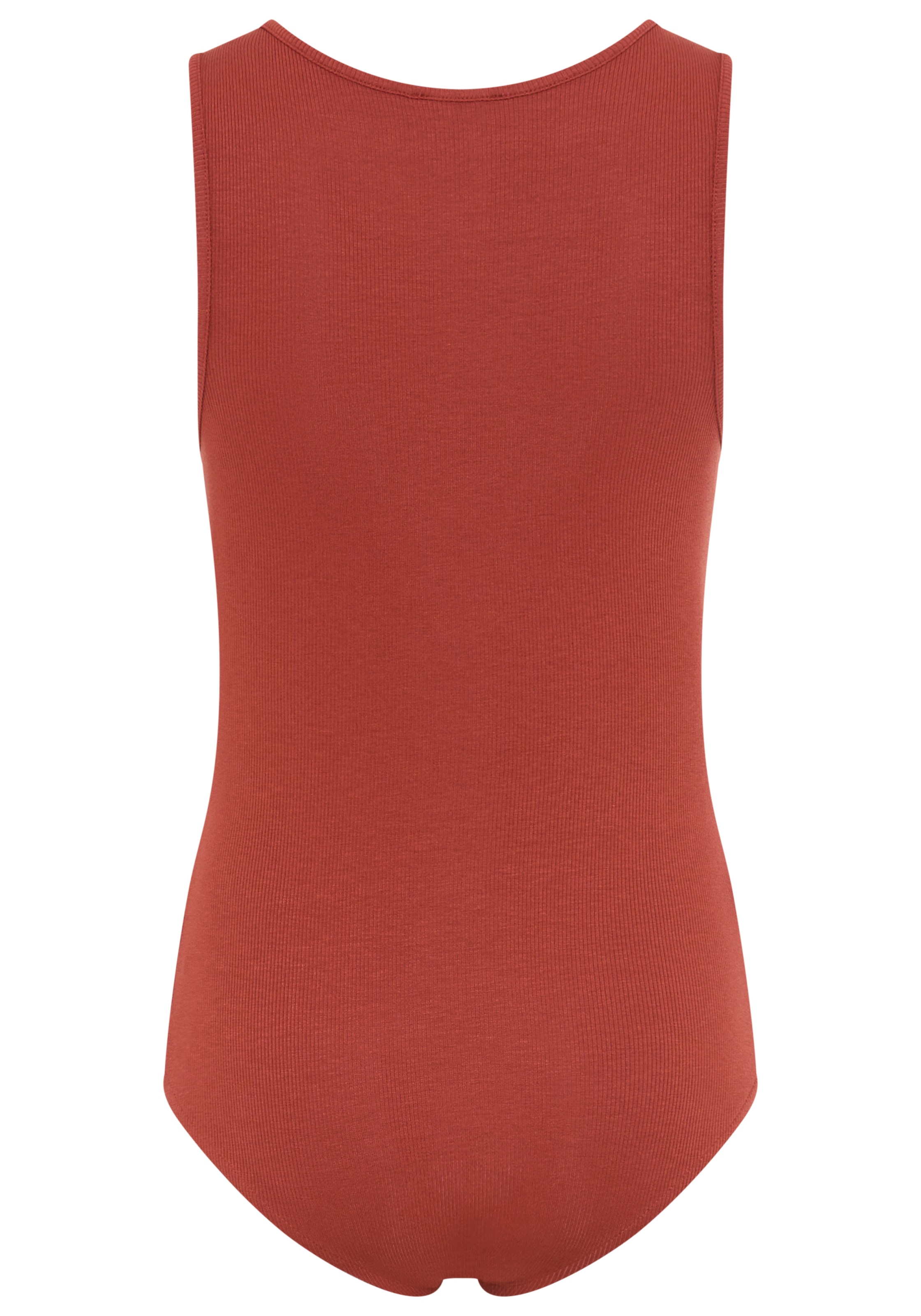 Flashlights Body aus weicher Rippqualität, figurenbetonte Passform, Tanktop