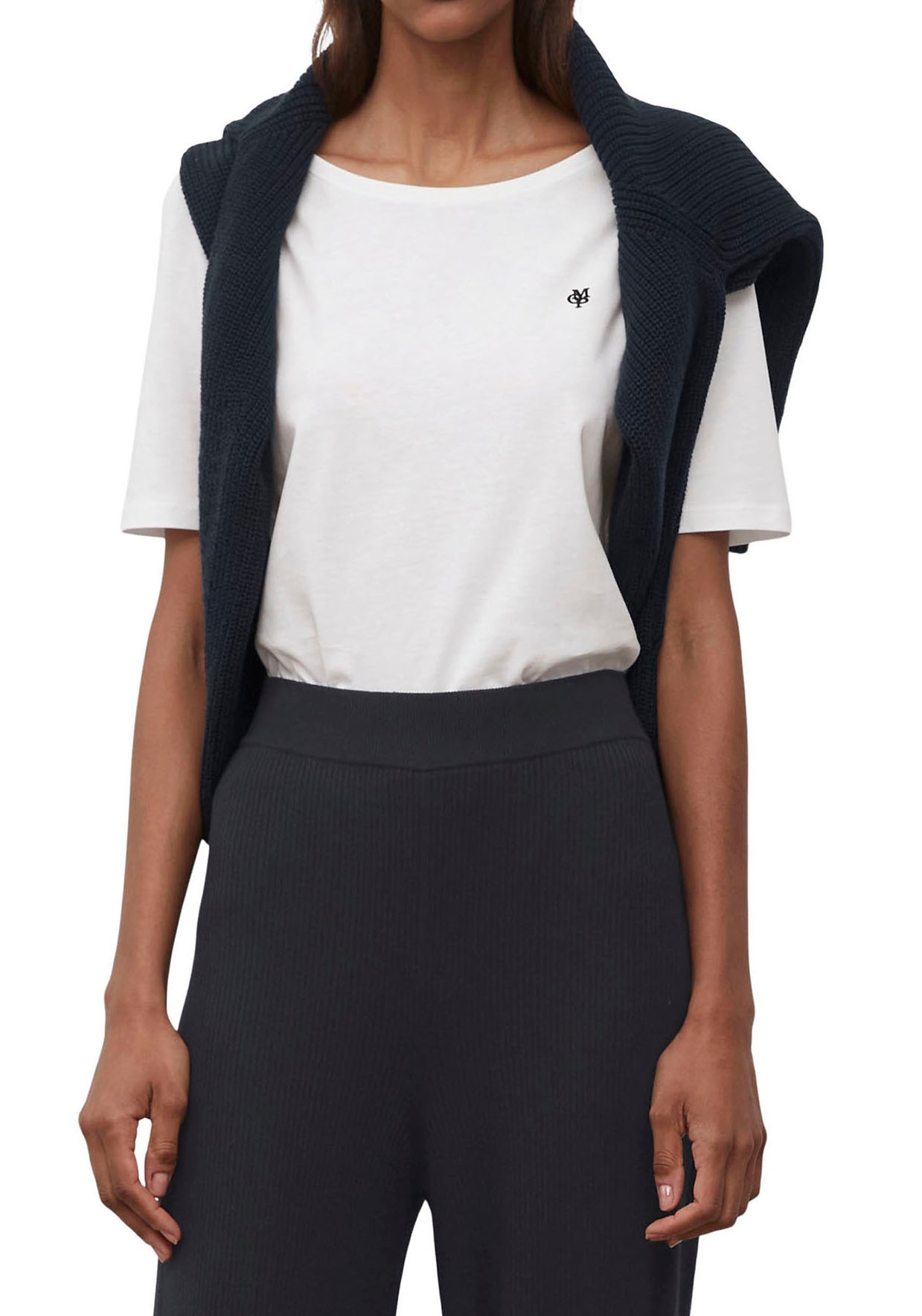 Image of Marc O'Polo T-Shirt, mit dezentem Logo-Detail vorn bei Ackermann Versand Schweiz