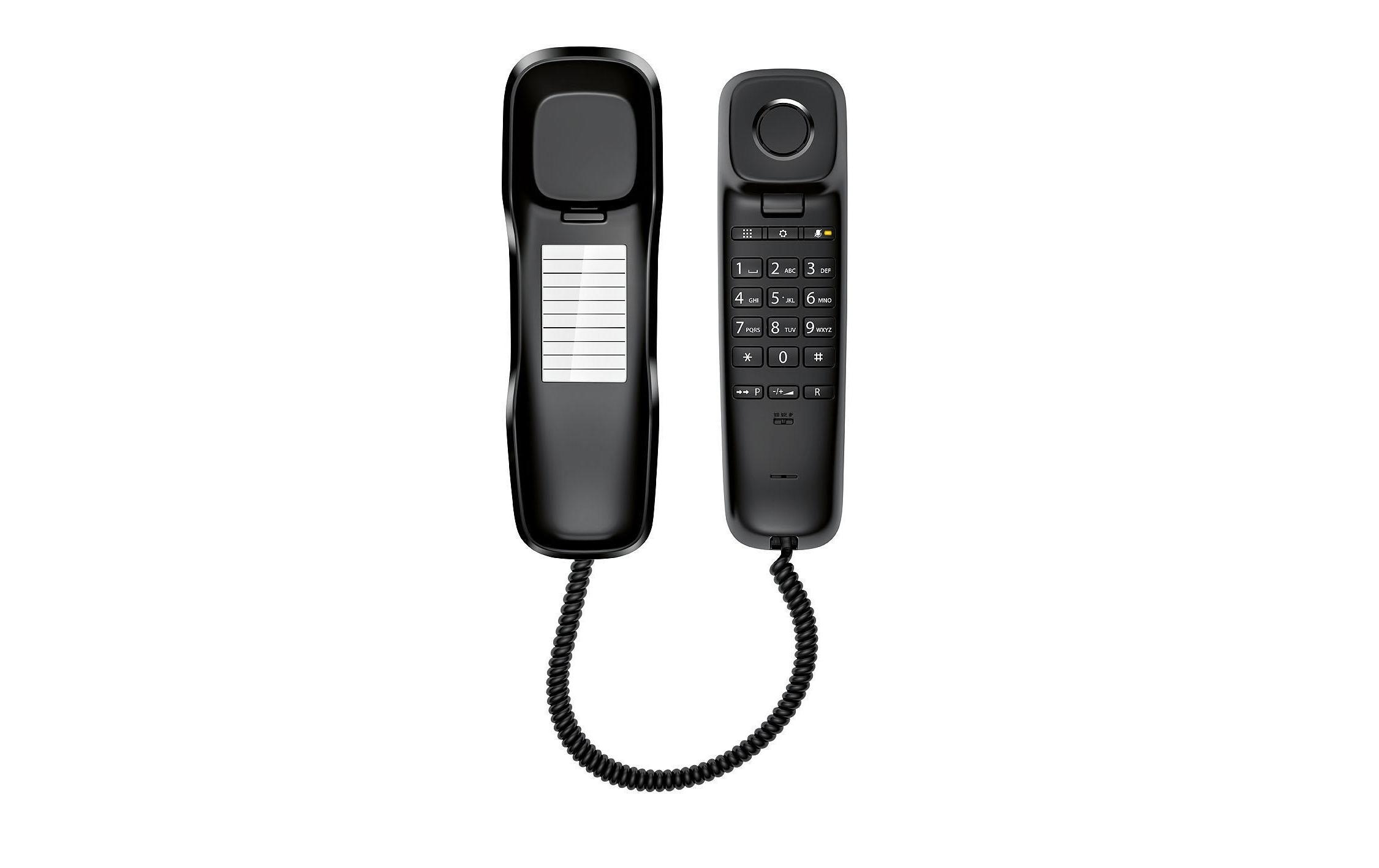 Gigaset Festnetztelefon »»DA210 Schwarz««