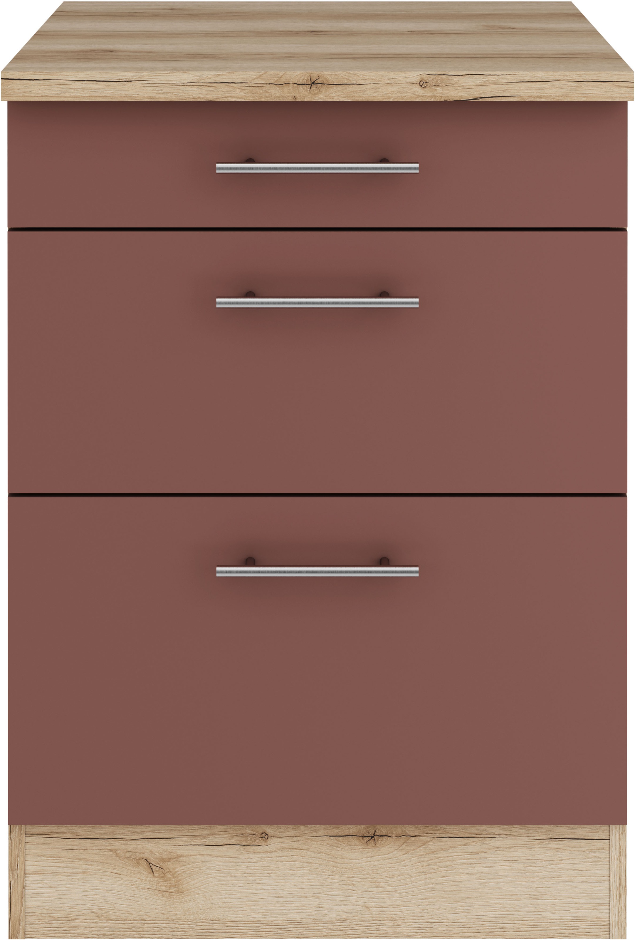 OPTIFIT Unterschrank »Bella«, Breite 60 cm, 2 Auszüge, 1 Schubkasten