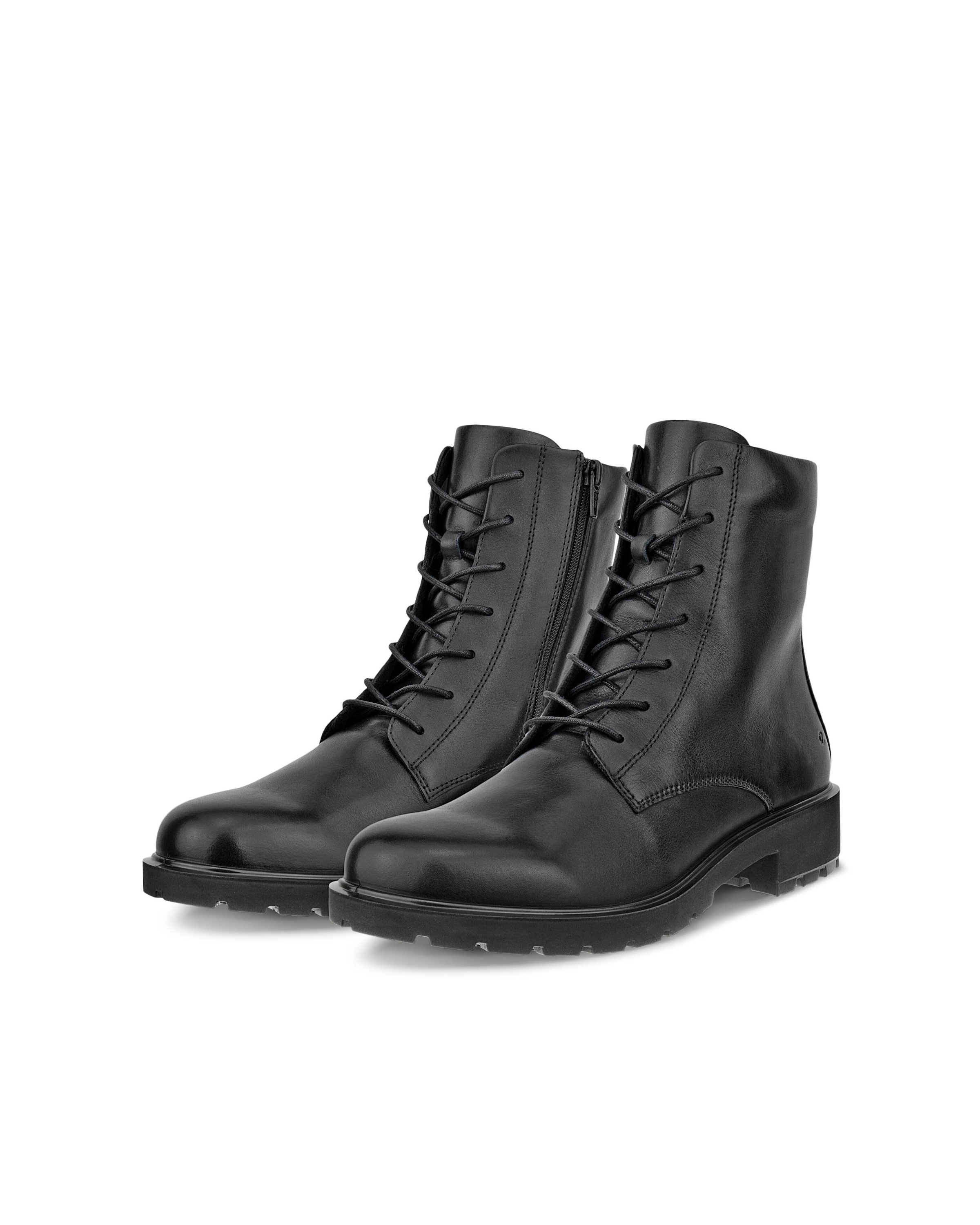 Image of Ecco Schnürstiefelette "METROPOLE VIENNA" Schnürboots, Klassik-Stiefelette mit Dual-Fit-Innensohle