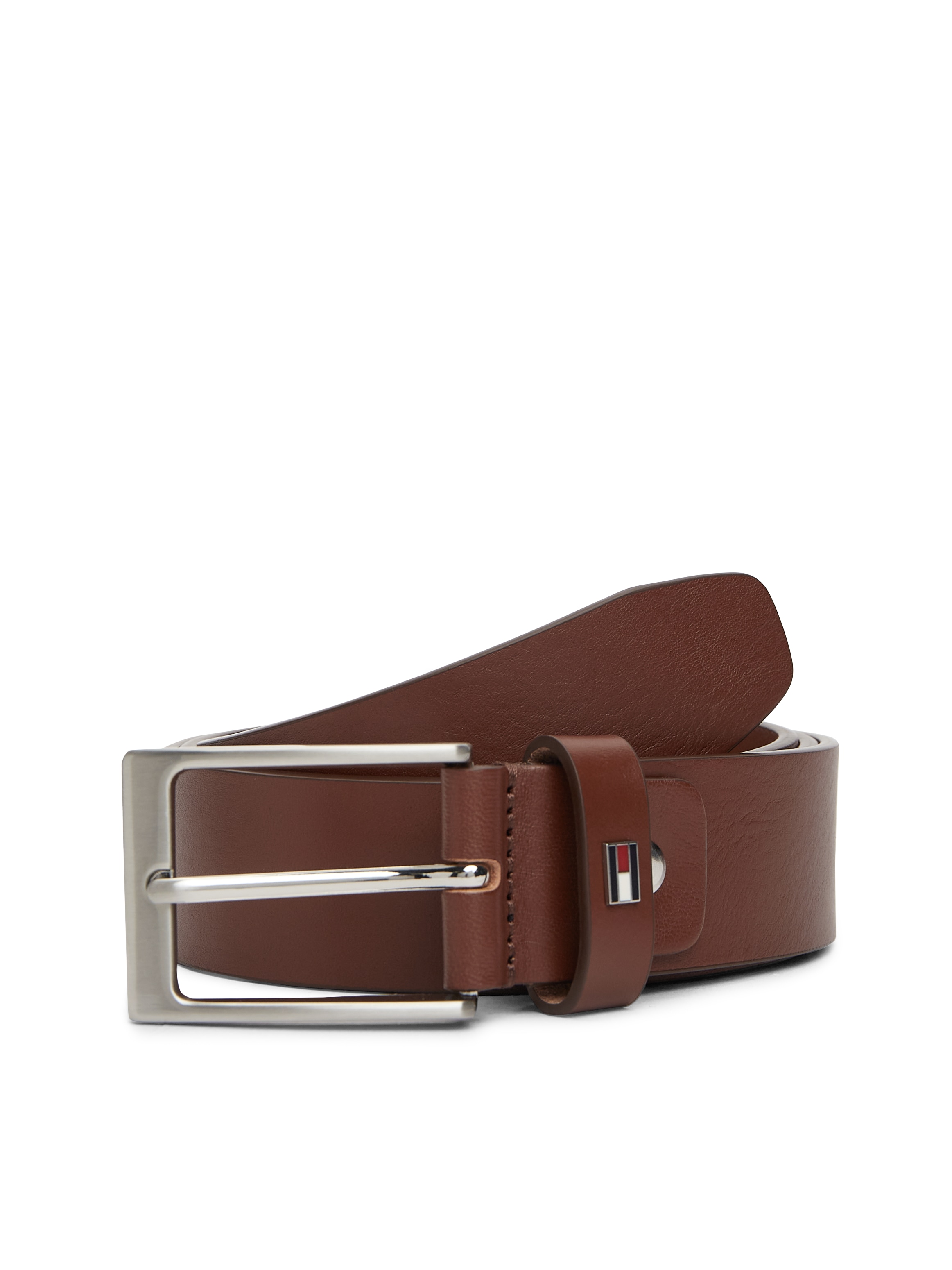 Image of Tommy Hilfiger Ledergürtel "LAYTON 3.5 ADJ" mit Label-Pin