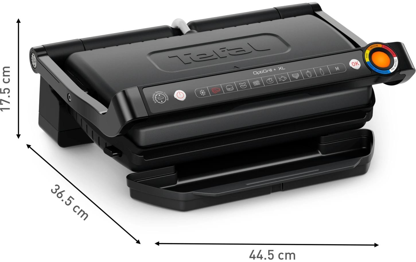 Tefal Kontaktgrill »OptiGrill+ XL GC7278 2000 W«, 2000 W