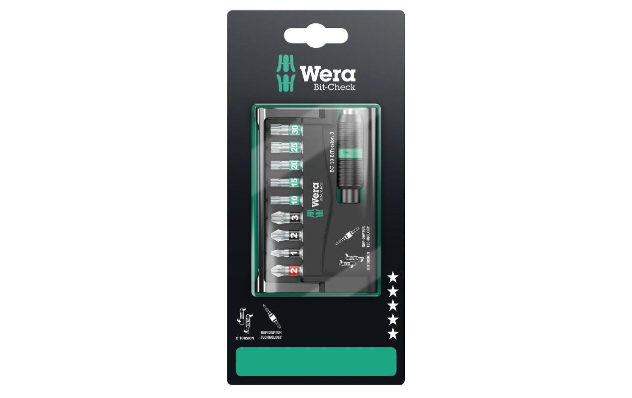 Wera Bit-Set »Bit-Check 10 BiTorsion«