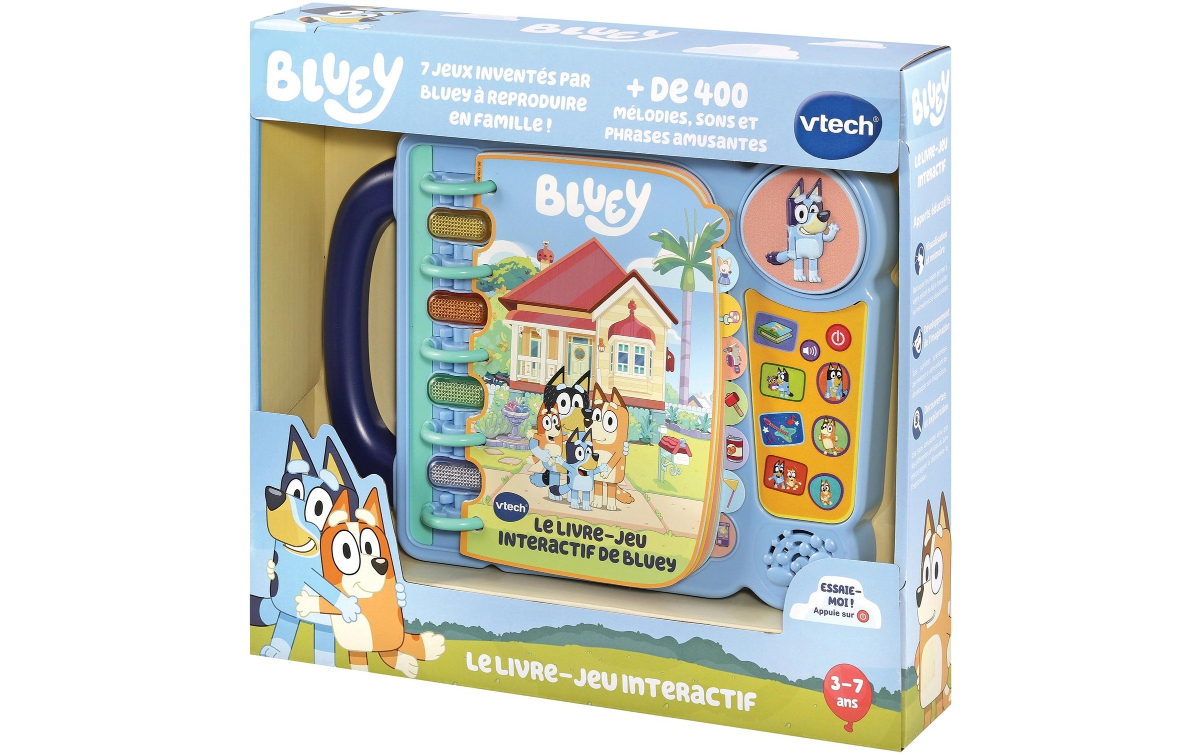 Vtech® Lernspielzeug »Bluey Mon livre-jeu interactif -FR-«