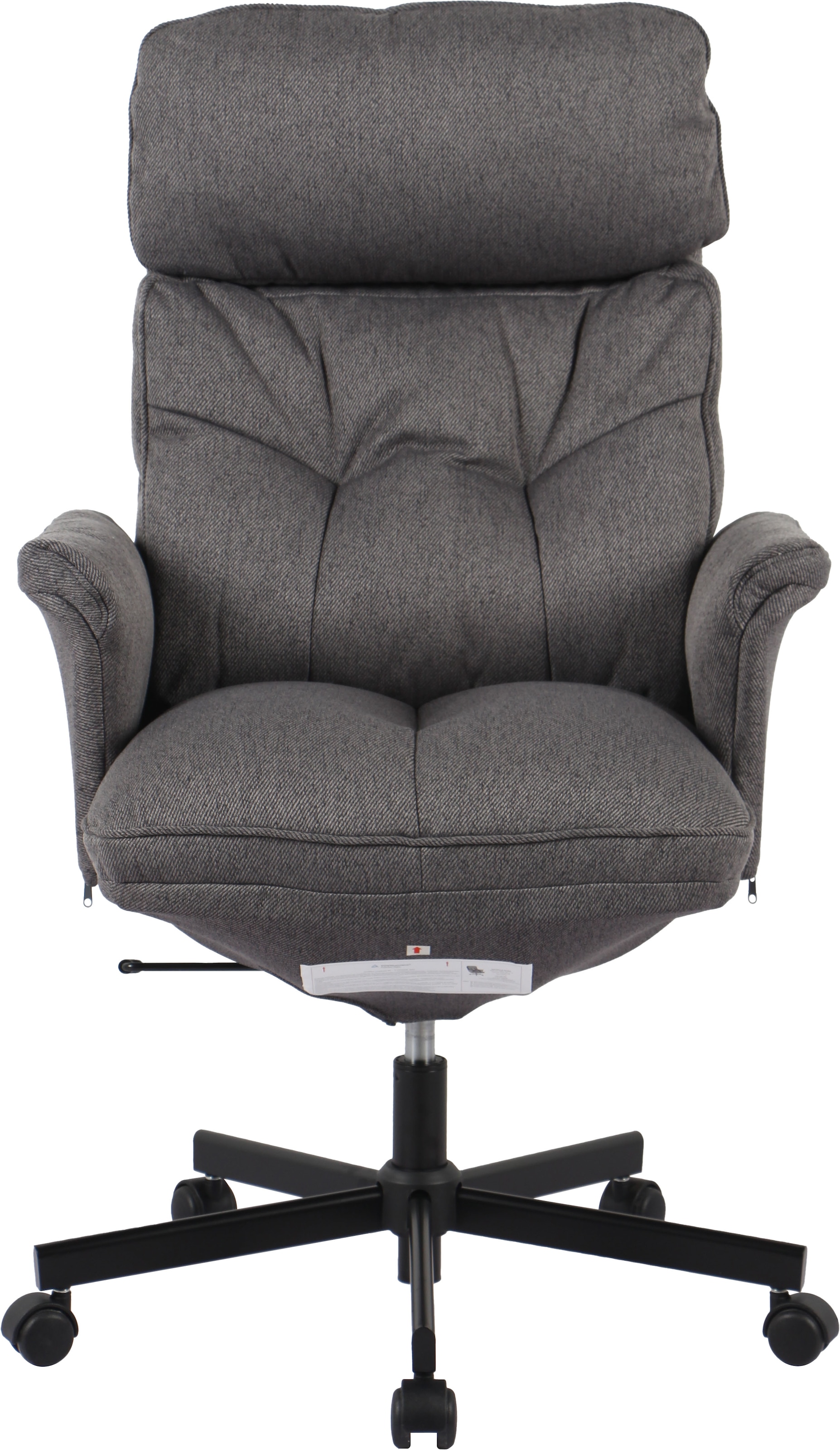 GOODproduct Chefsessel »Emmelie« () komfortable Polsterung, ergonomisch geformte Armlehnen