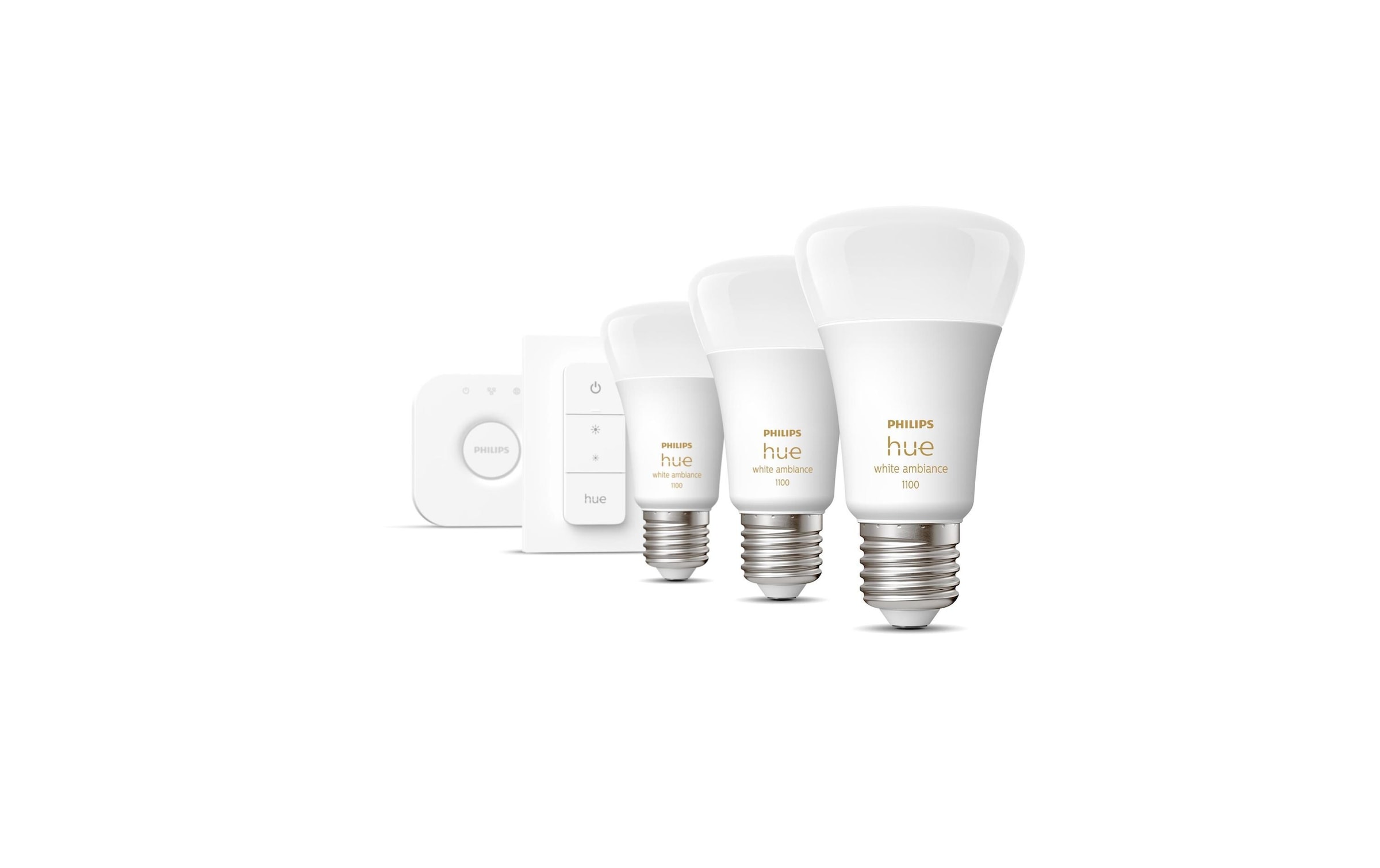 Philips Hue Spezialleuchtmittel »White Ambian«, E27, Neutralweiss-Tageslichtweiss-Kaltweiss-Warmweiss