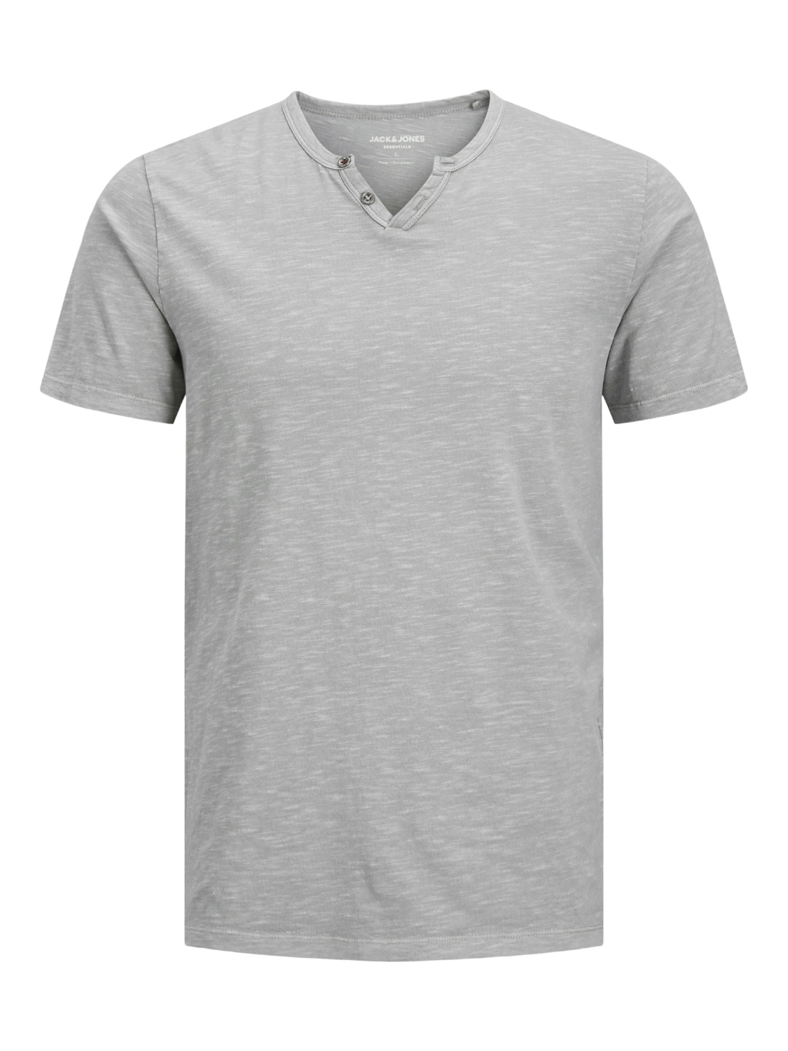Jack & Jones T-Shirt »JJESPLIT NECK TEE SS NOOS«, mit V-Ausschnitt