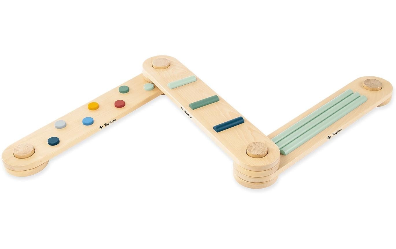 Lernspielzeug »Pinolino Balance Parcours «Kari» 9-teilig«, Holzart: Buche