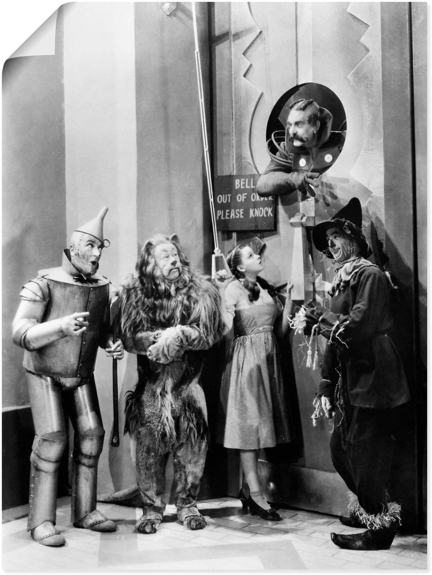 Artland Poster »Der Zauberer von Oz 1939«, Film, (1 St.), als Alubild, Leinwandbild, Wandaufkleber oder Poster in versch. Grössen