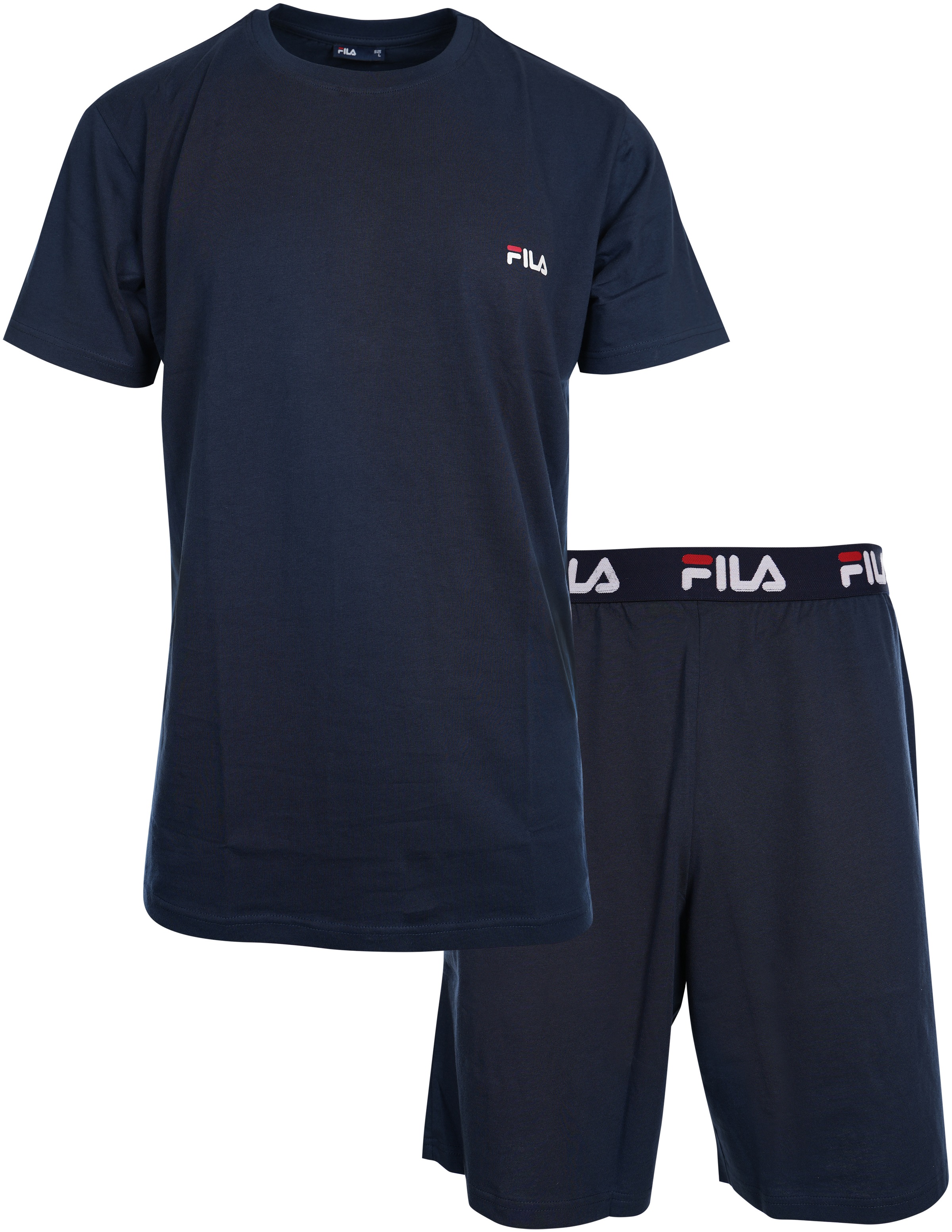 Ensemble pyjama court homme de la marque Fila : Bleu marine / M