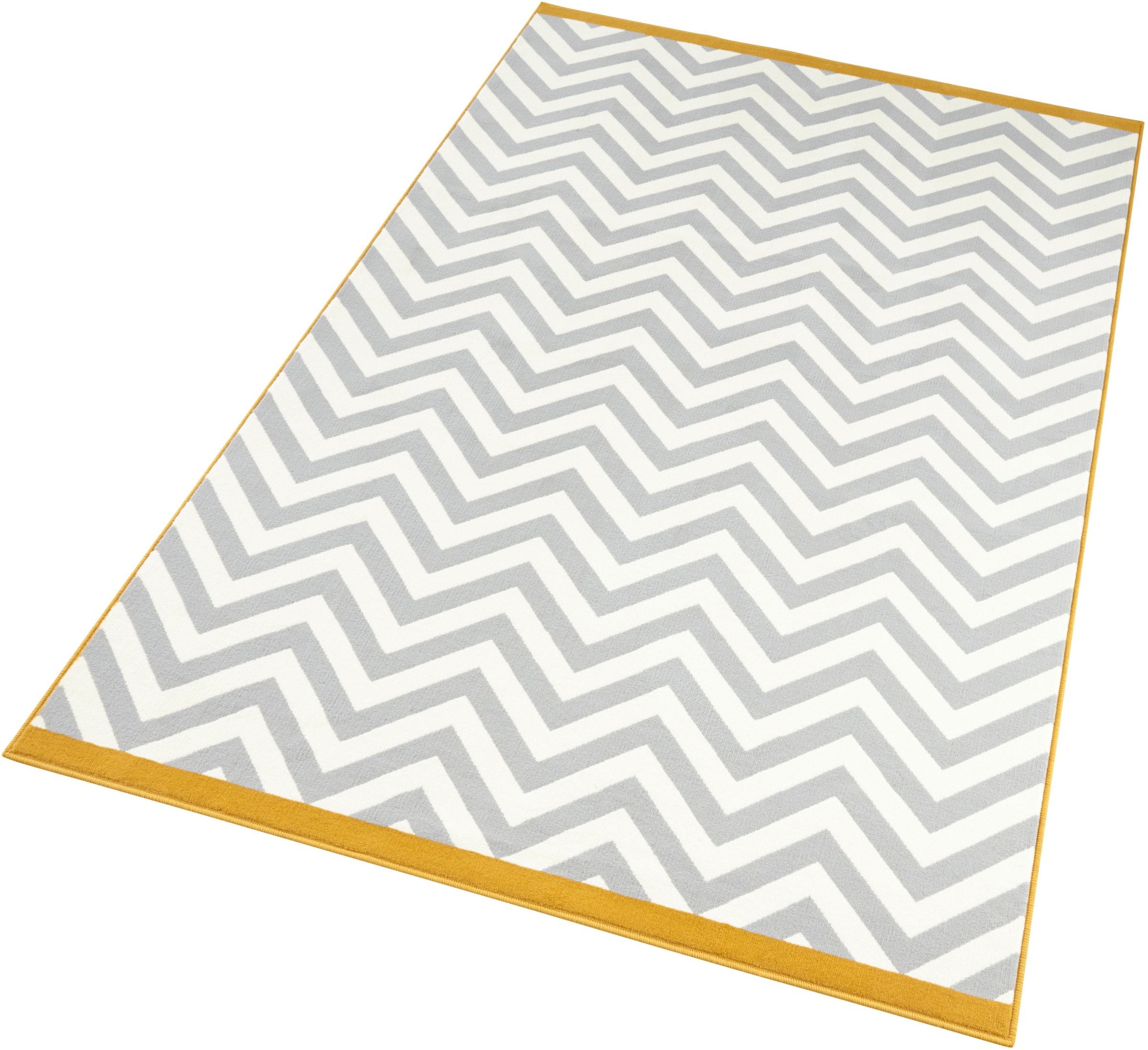 Image of HANSE Home Teppich »Meridian«, rechteckig, 9 mm Höhe, Kurzflor, Zickzack Muster, farblich angepasste Kettelung, Wohnzimmer, Schlafzimmer, Arbeitszimmer, Robust, Pflegeleicht bei Ackermann Versand Schweiz