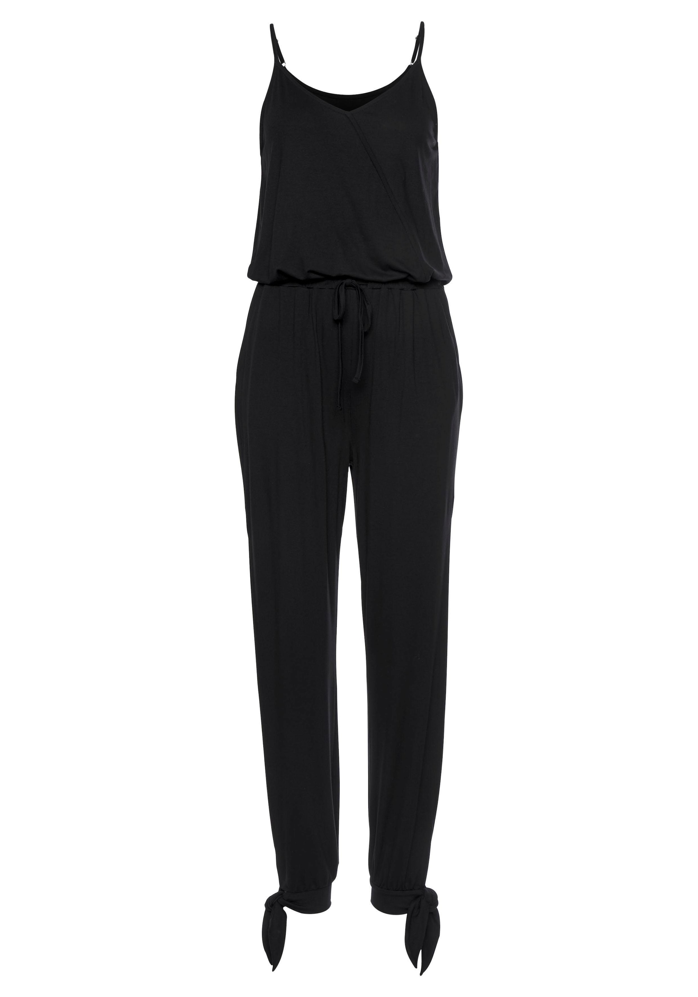 Buffalo Overall, mit Schlitzen seitlich am Bein, luftiger Jumpsuit, casual-chic