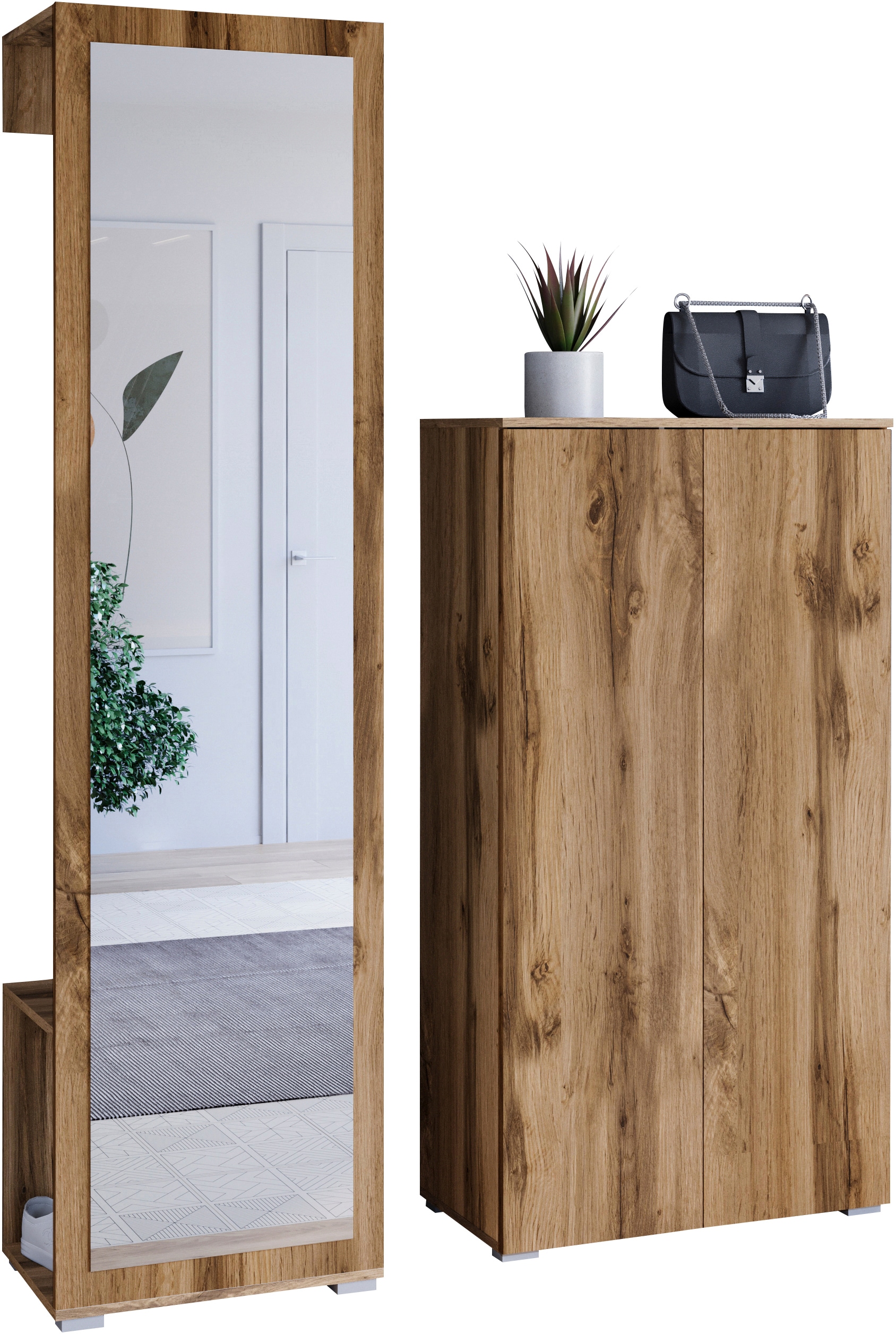 Image of GOODproduct Garderoben-Set "PARIS/ TOKYO" Komplett-Set, 2 Stk. tlg.