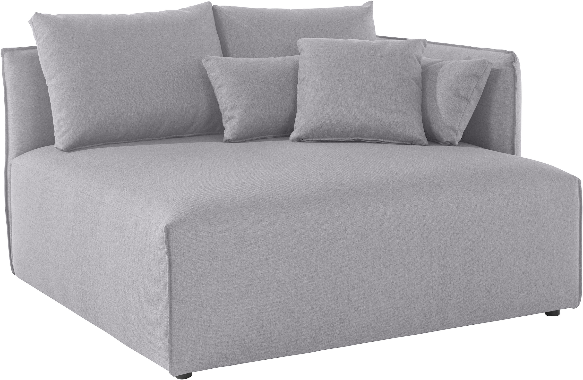 GOODproduct Ottomane »Nöre« kurzes Lounge-Modul - zum Zusammenstellen, Breite 138 cm, Tiefe 128 cm