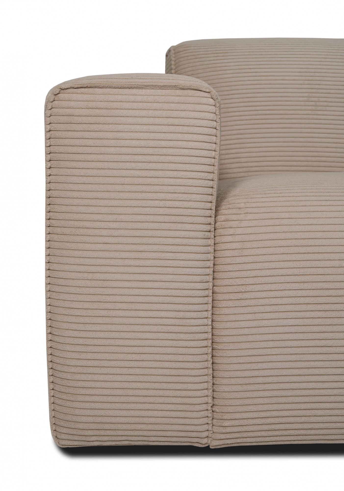 GOODproduct 3-Sitzer »Clayton Breite 248 cm« in einem trendigen Cord-Bezug, verschiedene Kombinationen verfügbar