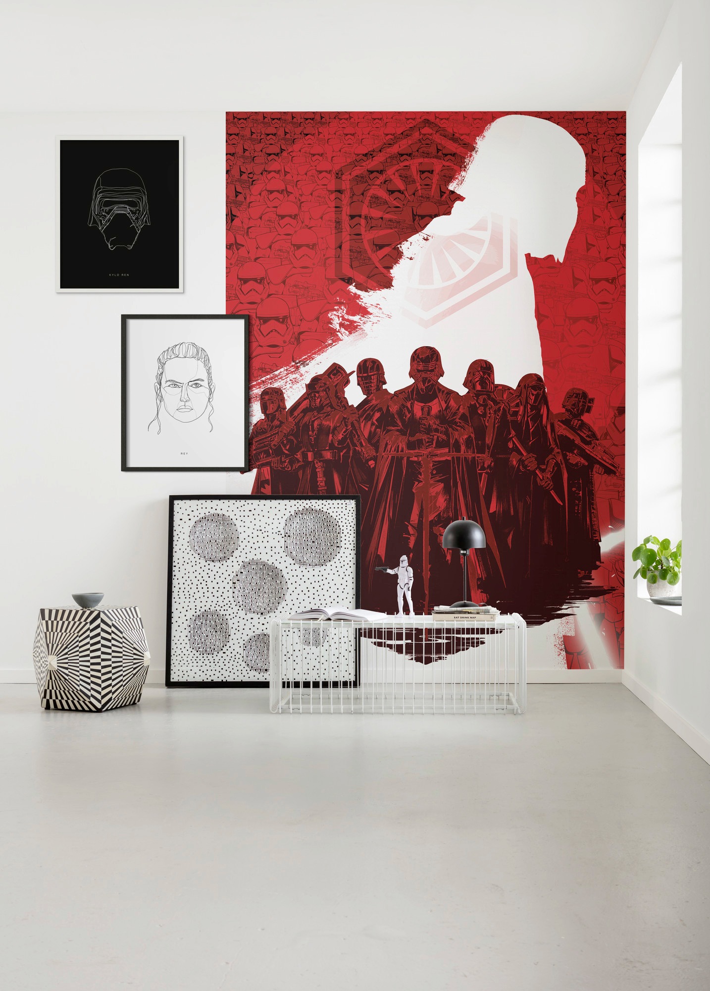 Komar Vliestapete »Digitaldruck Vlies - Star Wars Supreme Leader - Grösse 200 x 280 cm«, bedruckt, Kinderzimmer