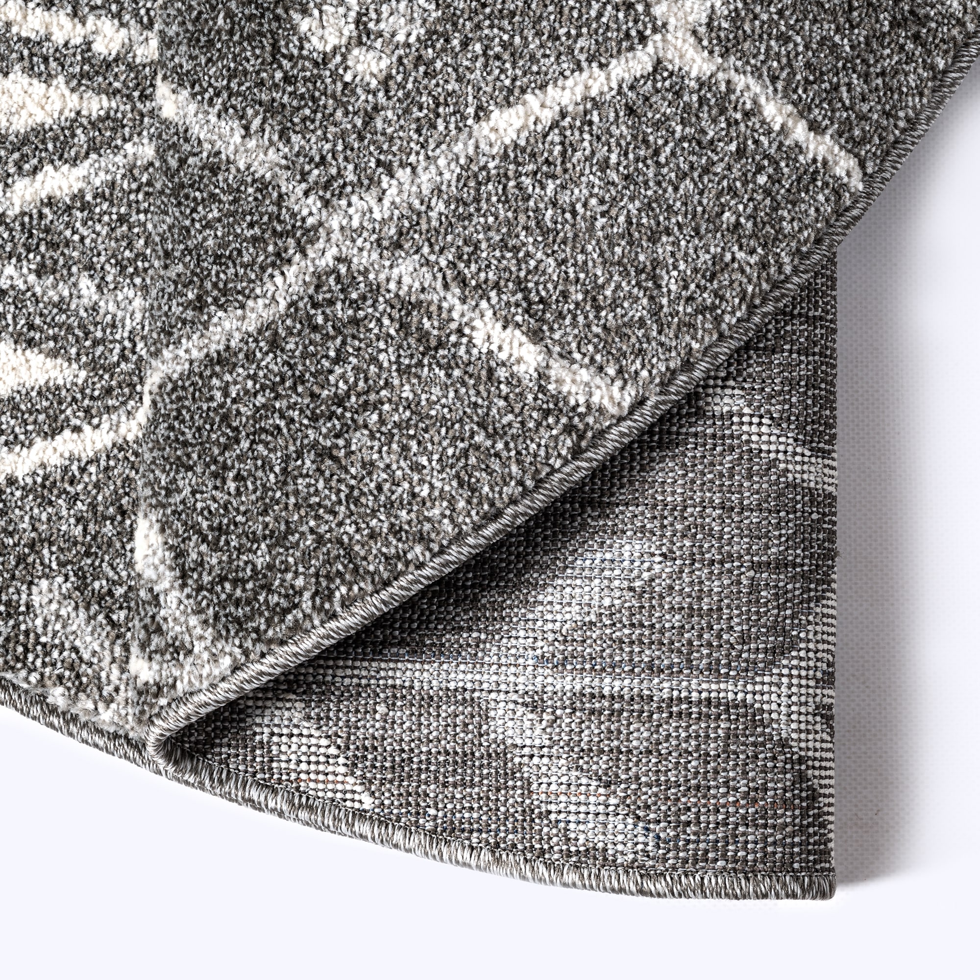 Sanat Teppich »Boho 8200  , auch als Läufer und in Rund« rund 10 mm Höhe Kurzflor, robust, Boho, Scandic, für Fussbodenheizung geeignet