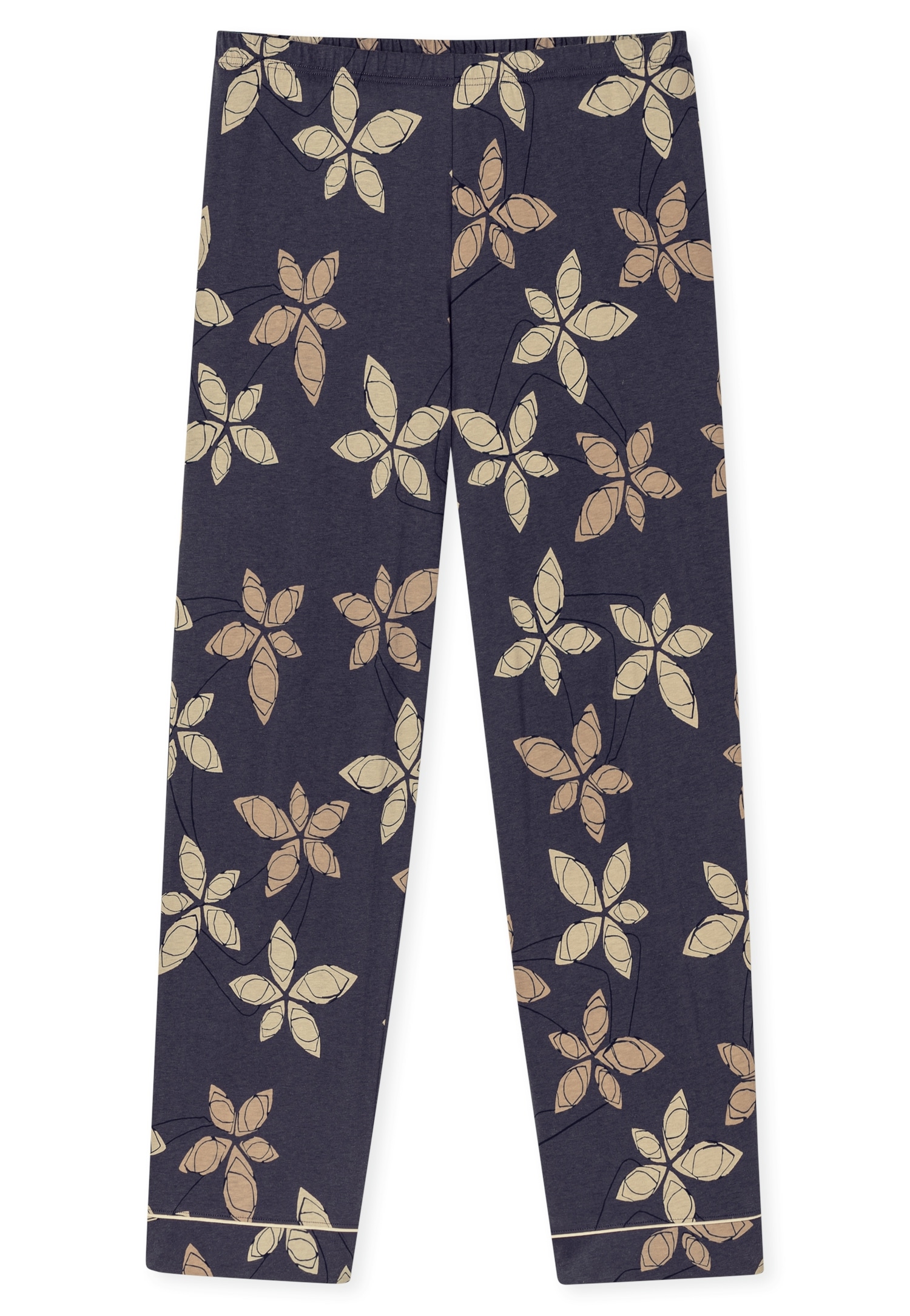 Schiesser Schlafanzug »Comfort Nightwear« 2 tlg. Baumwollmischung, Rundhalsausschnitt, langärmelig