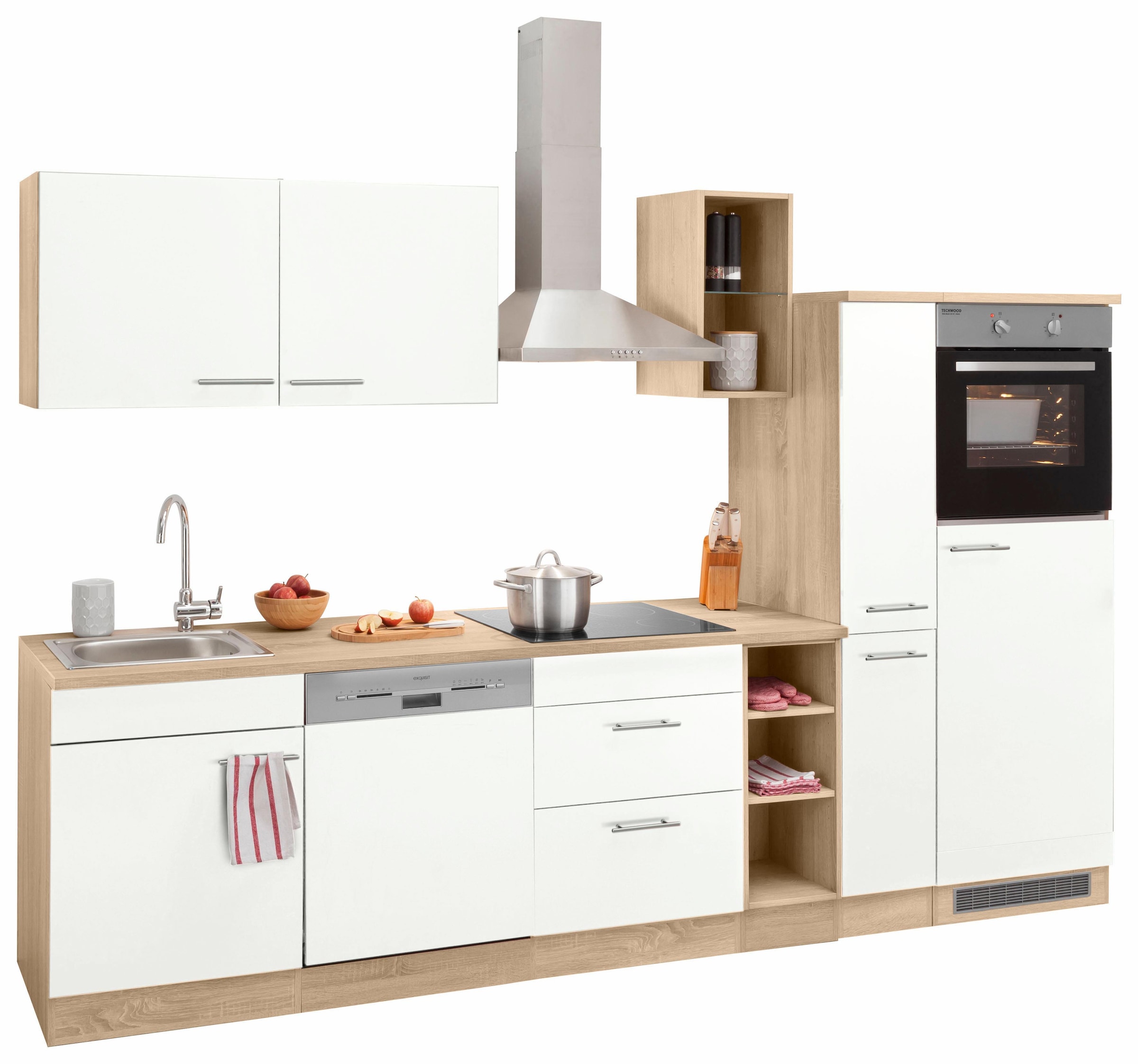 OPTIFIT Küchenzeile »Kalmar«, ohne Breite cm günstig 300 E-Geräte, kaufen