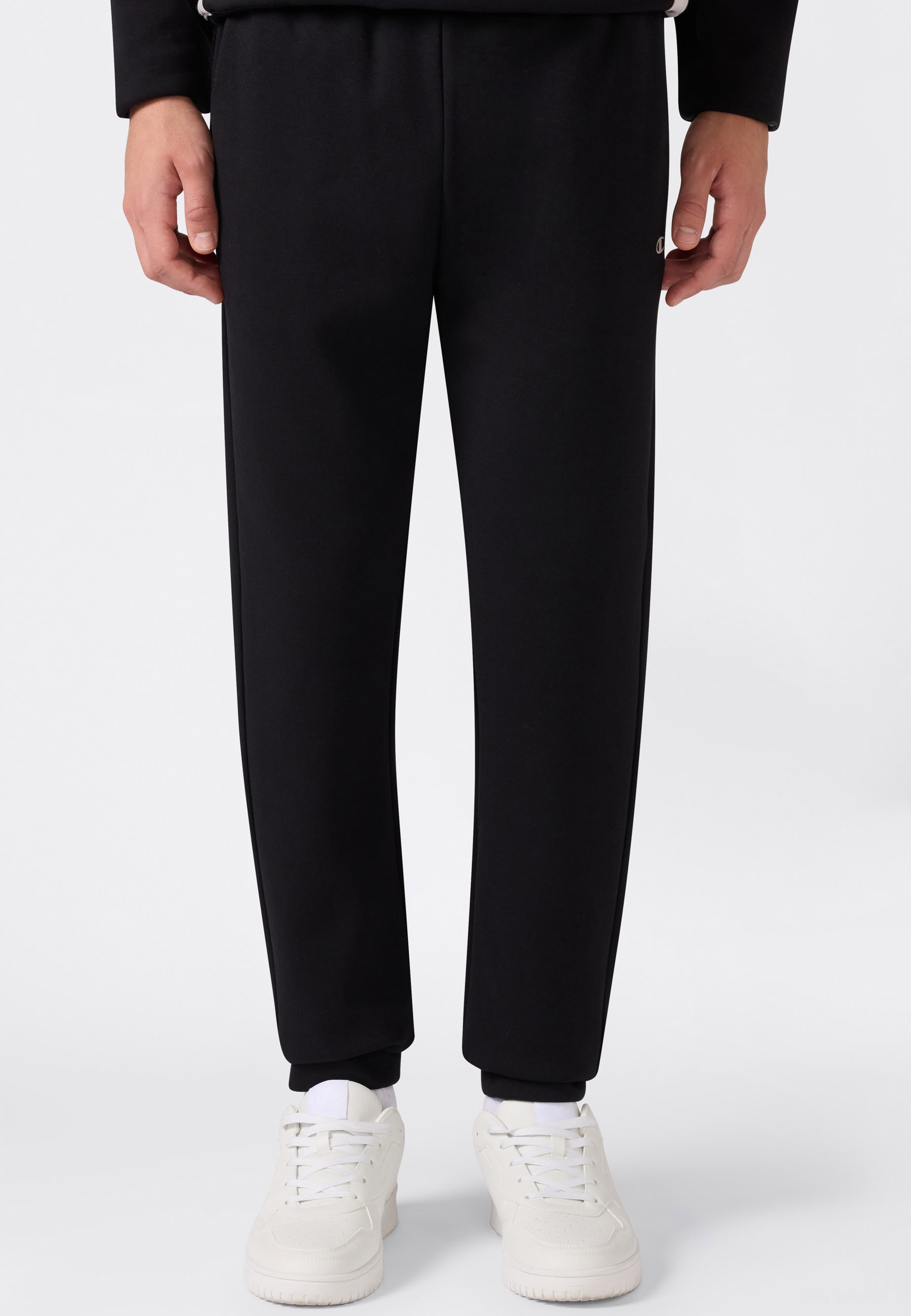 Image of Champion Jogginghose "Rib Cuff Pants" mit sportlichem Schnitt, aus Baumwolle und Polyester, bequeme Passform