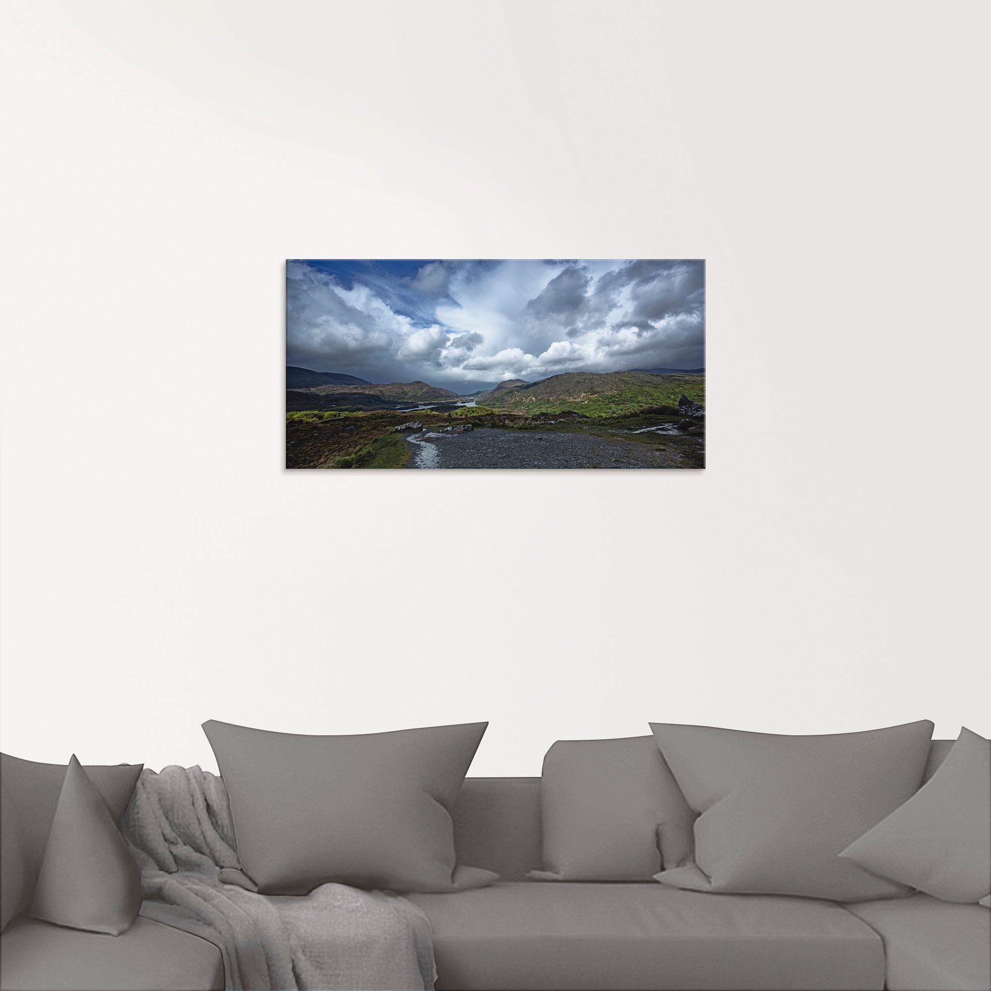 Artland Glasbild »Irland - Natur pur«, Europa, (1 St.), in verschiedenen Grössen