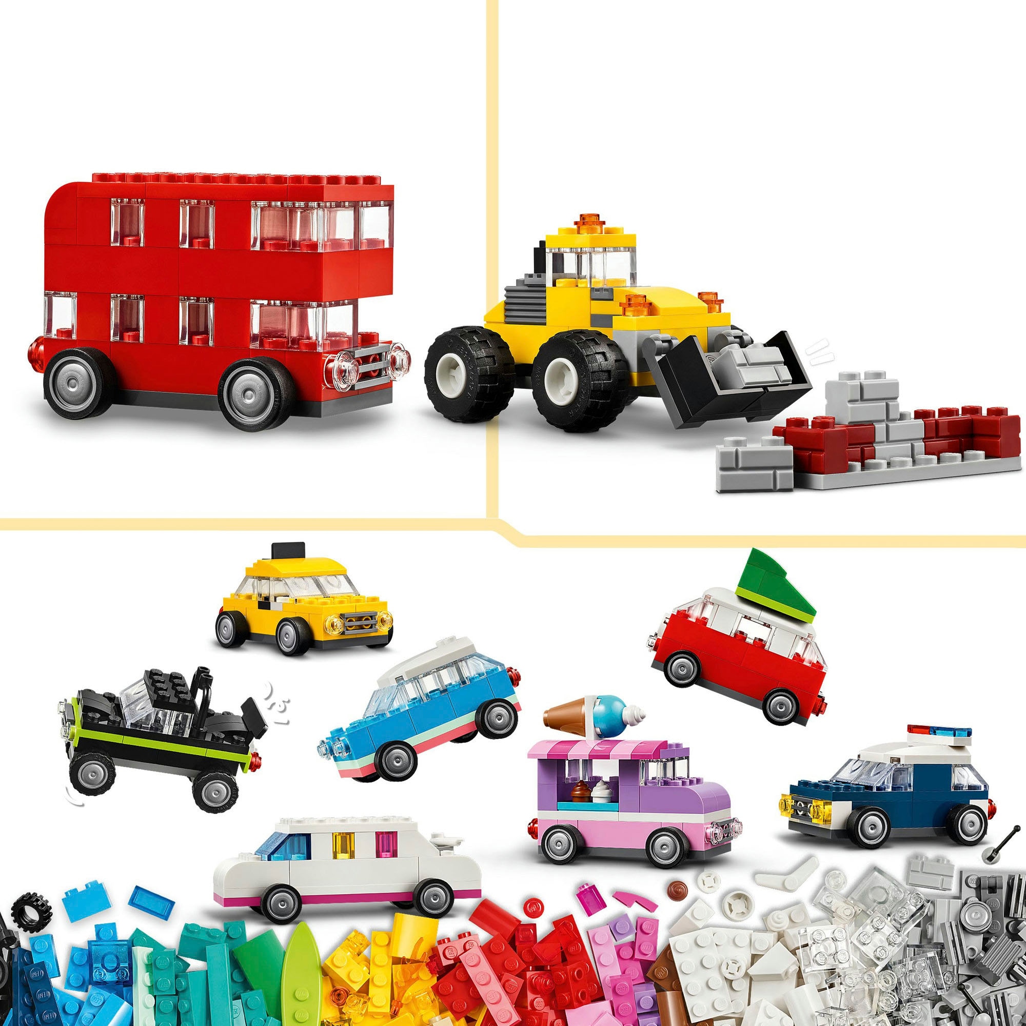 LEGO® Pions de construction »Kreative Fahrzeuge (11036), LEGO Classic« Made in Europe