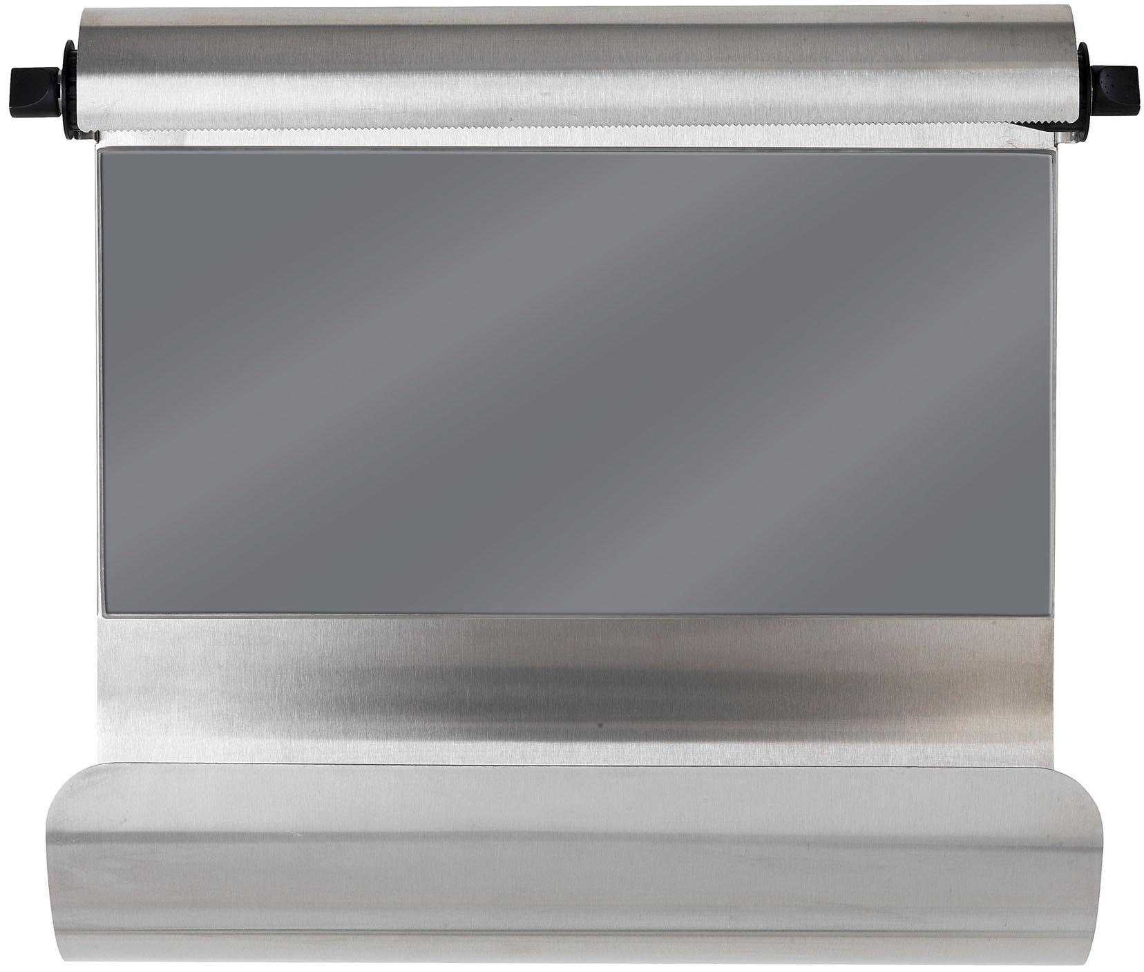 Wandrollenhalter Edelstahl Glas