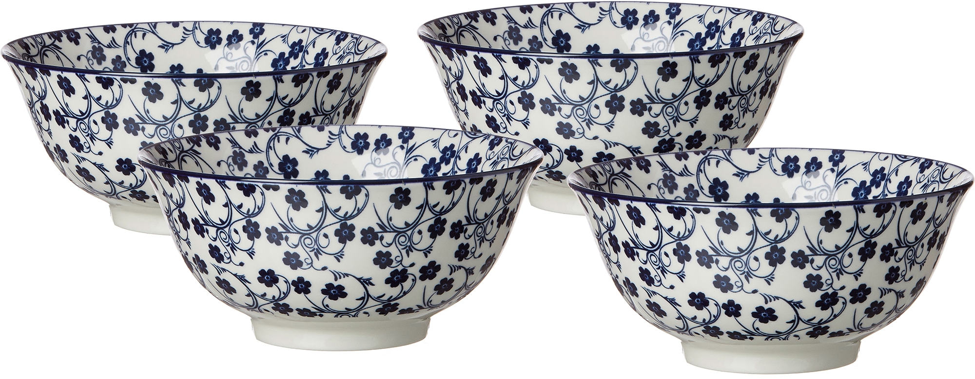 Image of Ritzenhoff & Breker Müslischale "ROYAL SAKURA" 4 Stk. aus Keramik mikrowellengeeignet