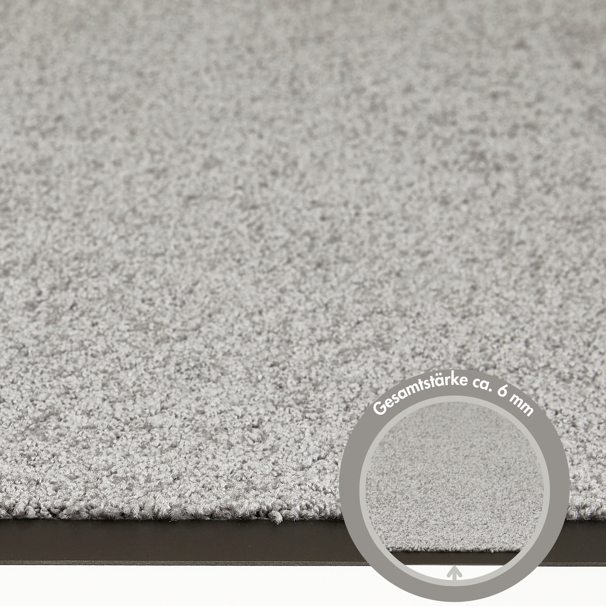 Andiamo Fussmatte »Verdi, Made in Netherlands«, rechteckig, 6 mm Höhe, Schmutzfangmatte, auch für überdachten Aussenbereich geeignet, waschbar
