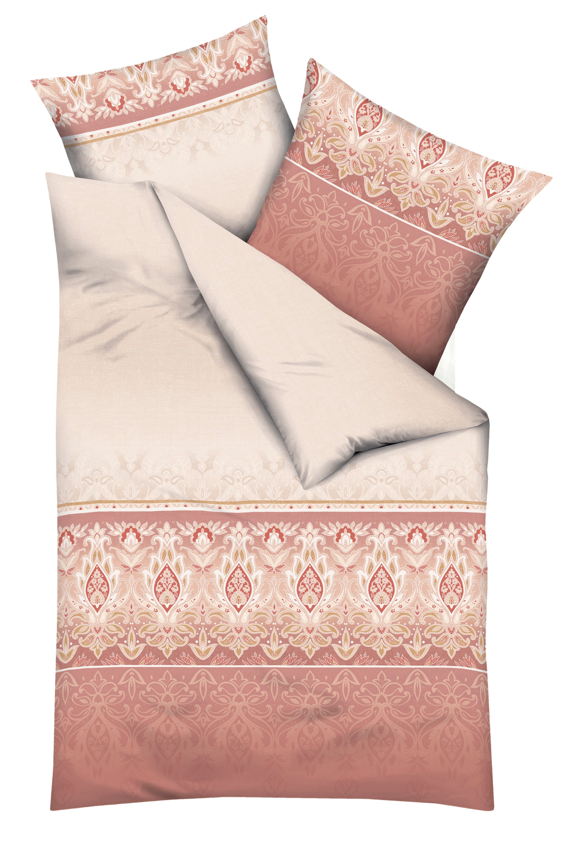 Kaeppel Bettwäsche »Deluxe« 2 Stk. Paisleymuster