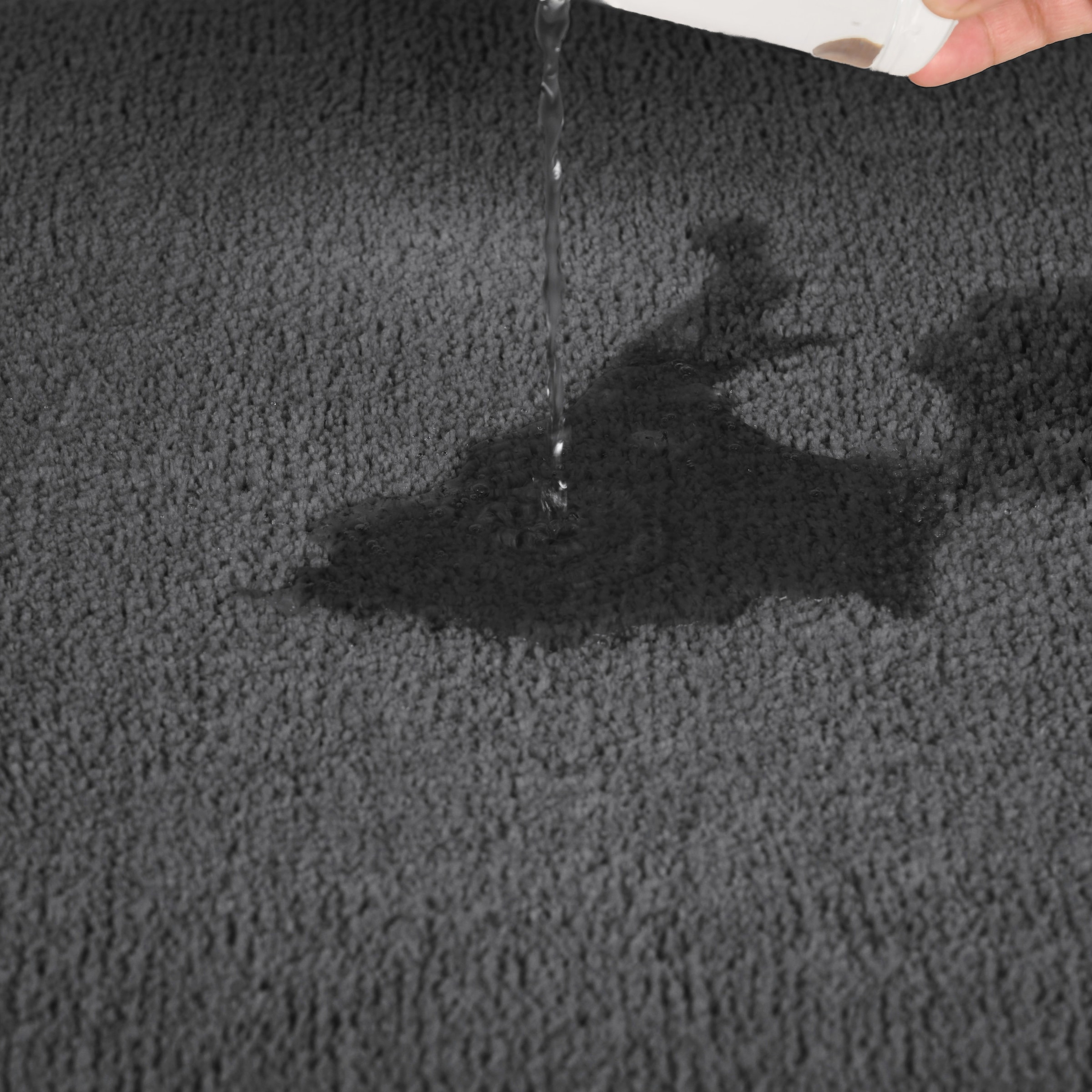 GOODproduct Badematte »Vanessa, Badvorleger, Badezimmer Teppich« Höhe 10 mm rutschhemmend beschichtet fussbodenheizungsgeeignet | schnell trocknend | strapazierfähig Badteppich, weiche Haptik, unifarben