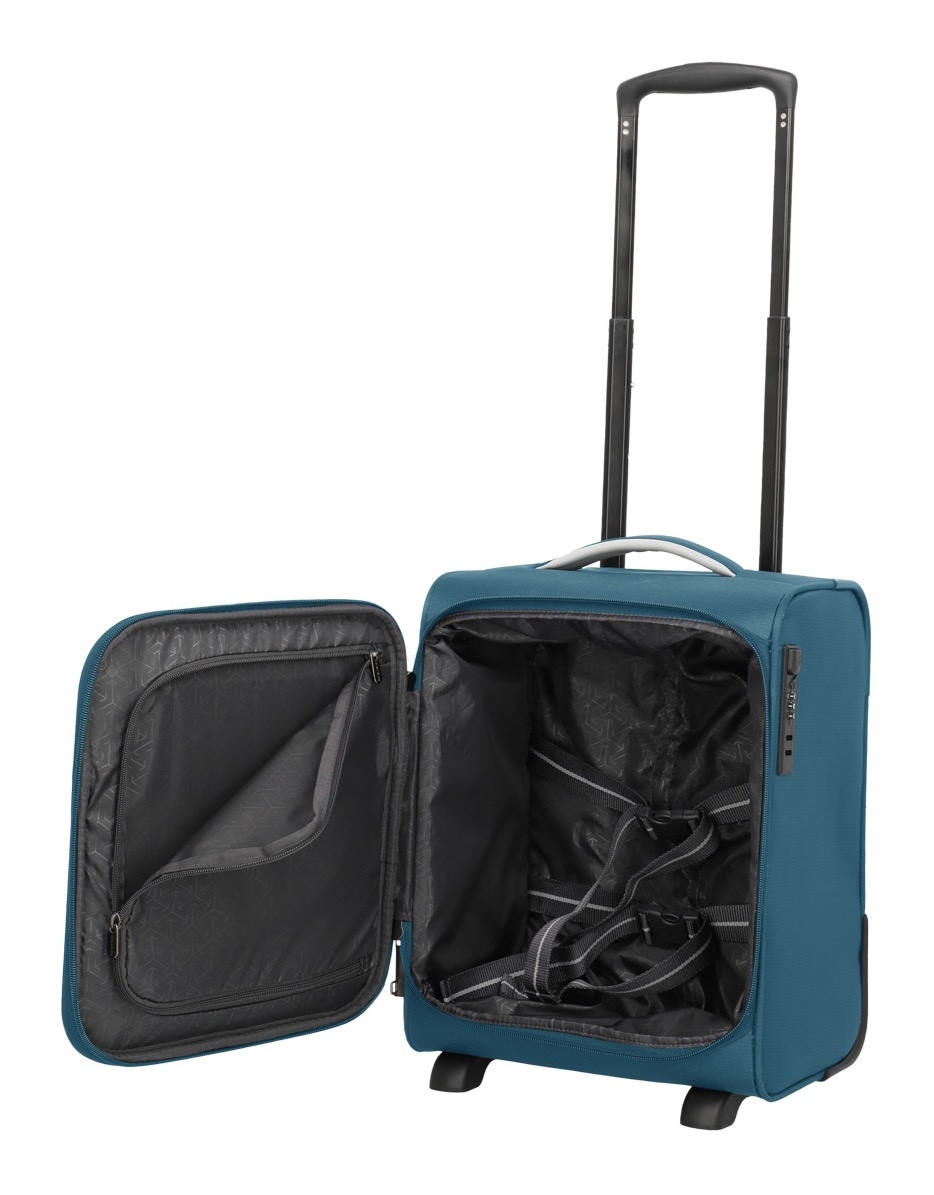 travelite Trolley pour bagages à main »JETPACK Wings 2 Cabin Handgepäck Koffer« 25 litre 2 Rollen bagage souple, compatible Eurowings et de nombreuses compagnies aériennes courantes