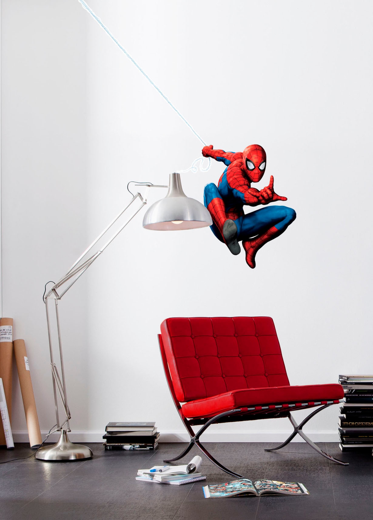 Komar Wandtattoo »Wandtattoo - Spider-Man - Grösse: 50 x 70 cm«, (3 St.), Hochwertige Selbstklebefolie ohne Phthalate