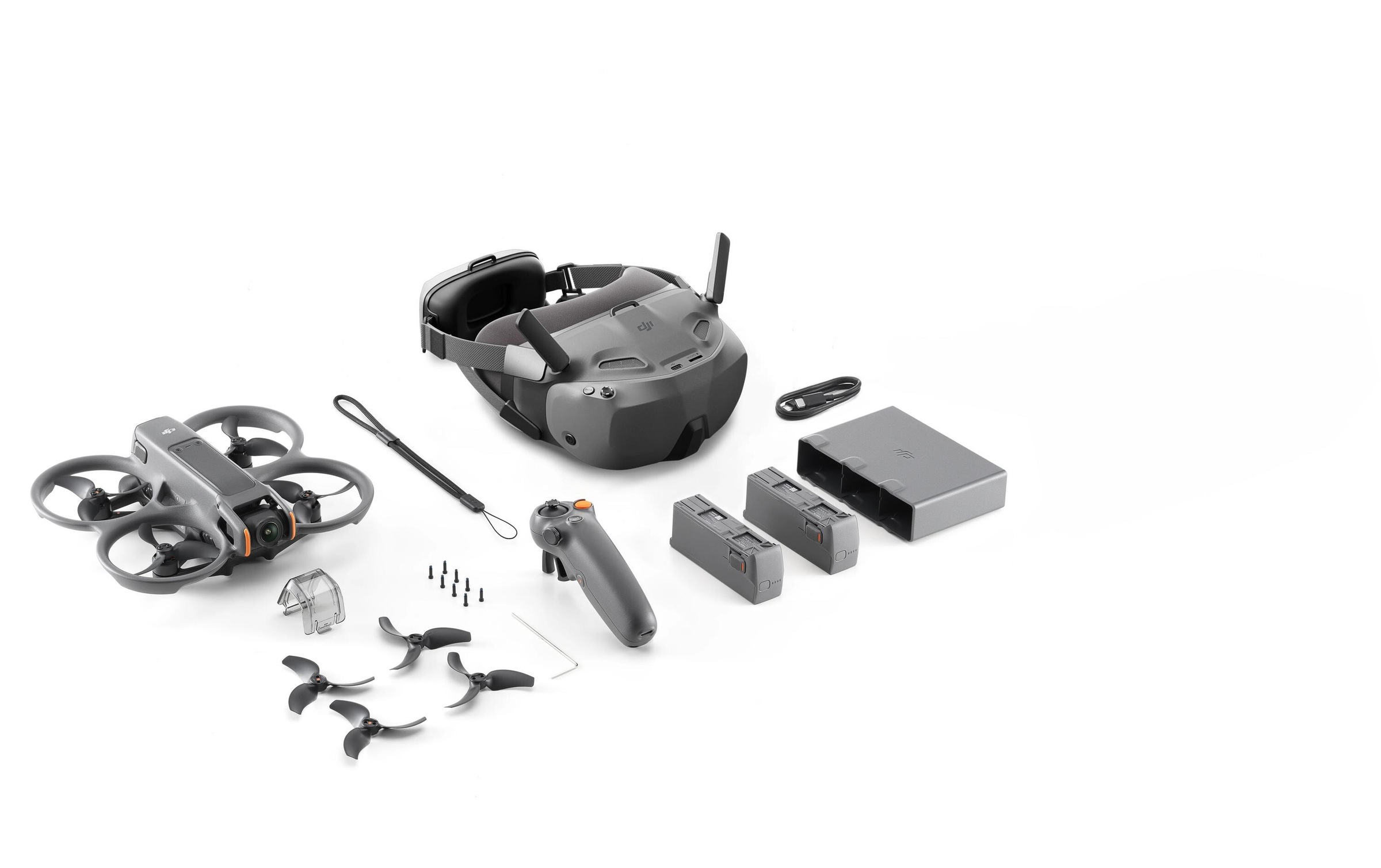 DJI Drohne »DJI Multikopter Avata 2 Fly Smart Combo Drei Akkus C1«