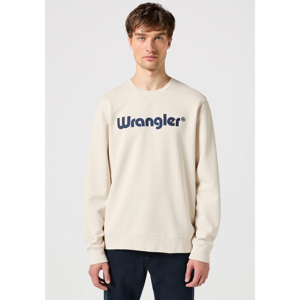 Wrangler Sweatshirt »LOGO CREW«