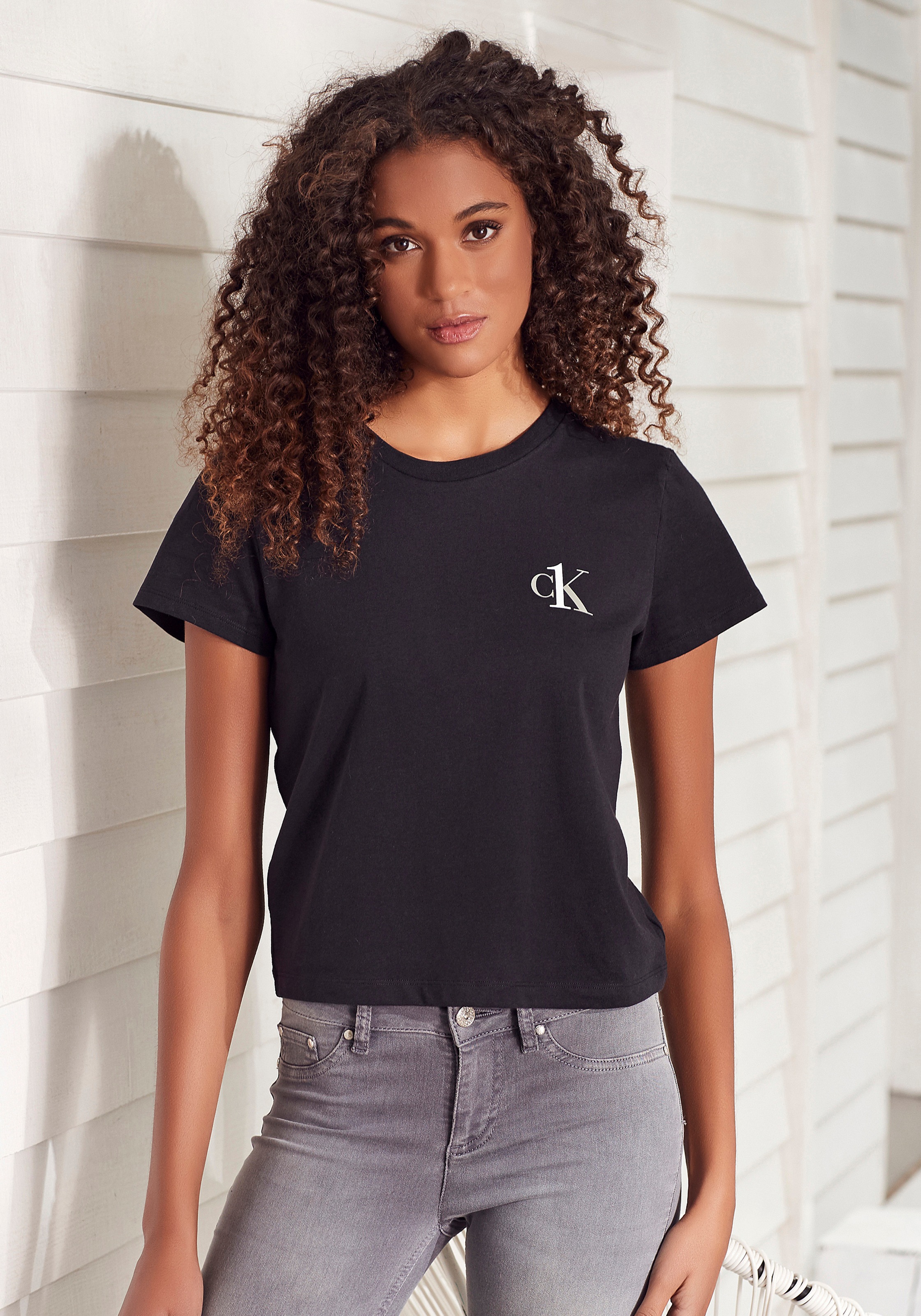 Image of Calvin Klein T-Shirt »CK ONE LOUNGE«, mit kleinem CK Logodruck bei Ackermann Versand Schweiz