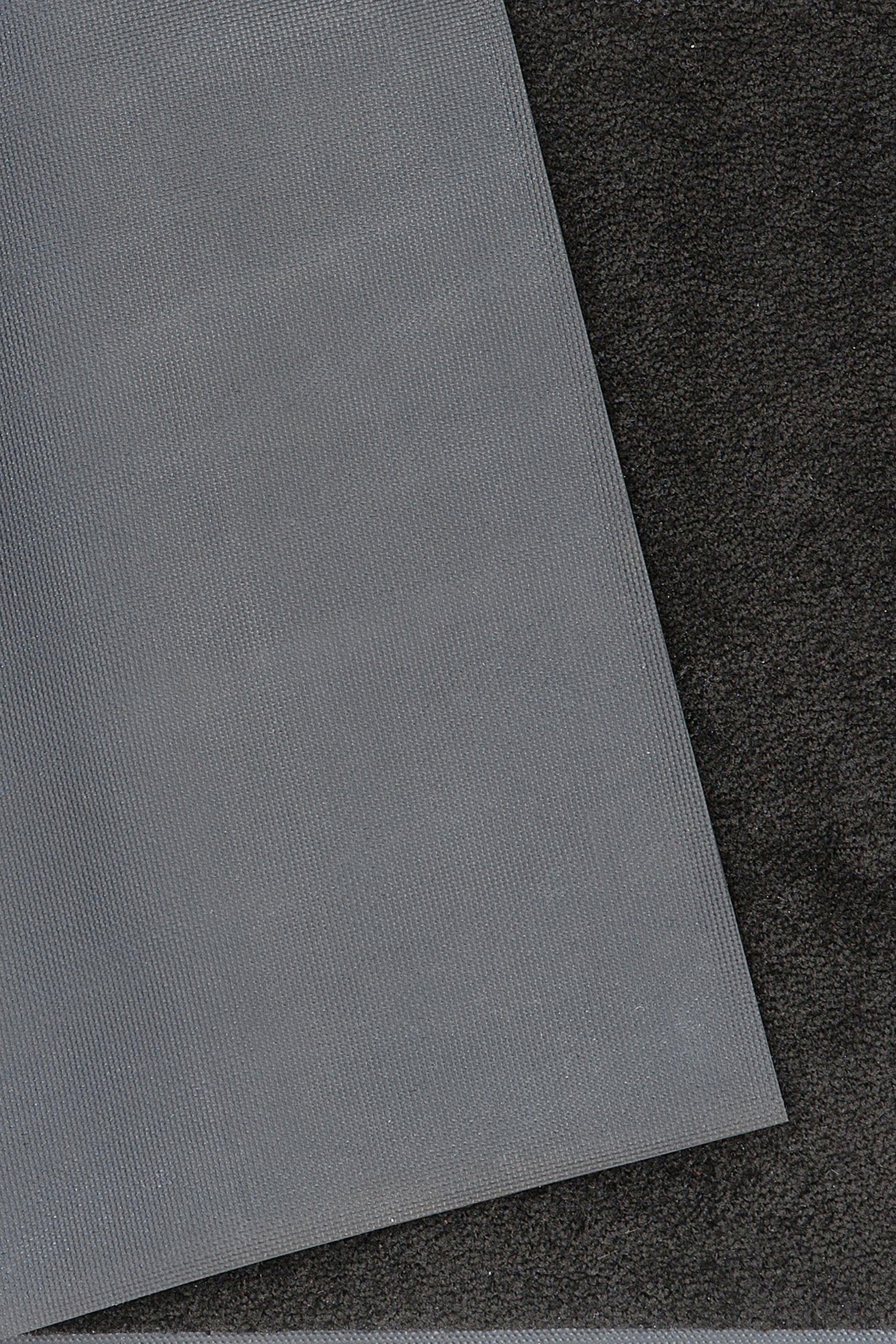 my home Fussmatte »Lavea«, rechteckig, 9 mm Höhe, Schmutzfangmatte, Uni-Farben, In- und Outdoor-Teppich, waschbar