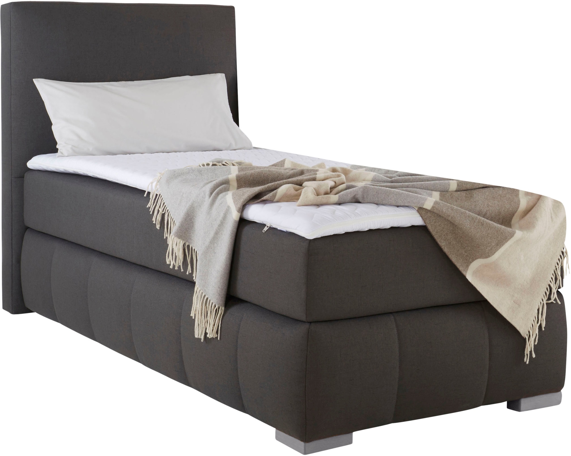 Home affaire Lit boxspring »Wehma« incl. surmatelas dans 3 matelas différents, aussi en velours