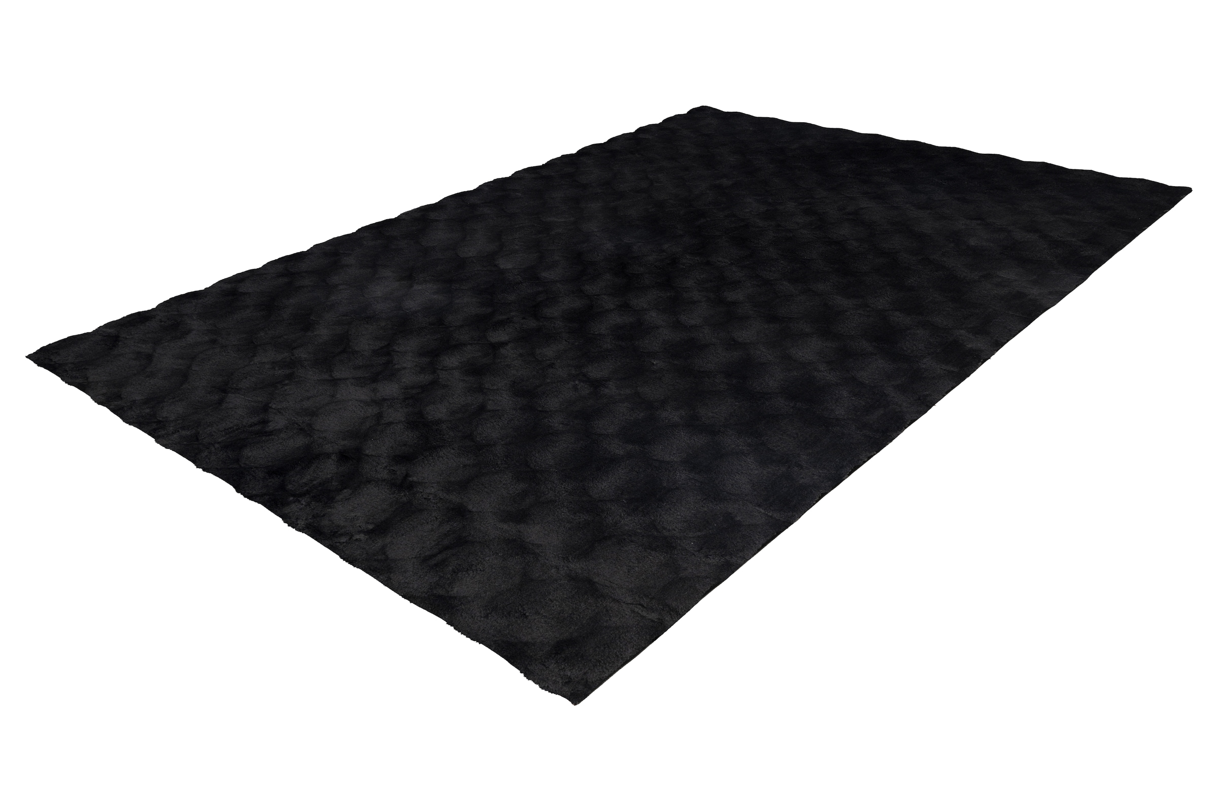 Obsession Tapis »Diamond Cut 800« Rectangulaire 30 mm Höhe Couleurs unies, effet relief, doux et moelleux, également en rond