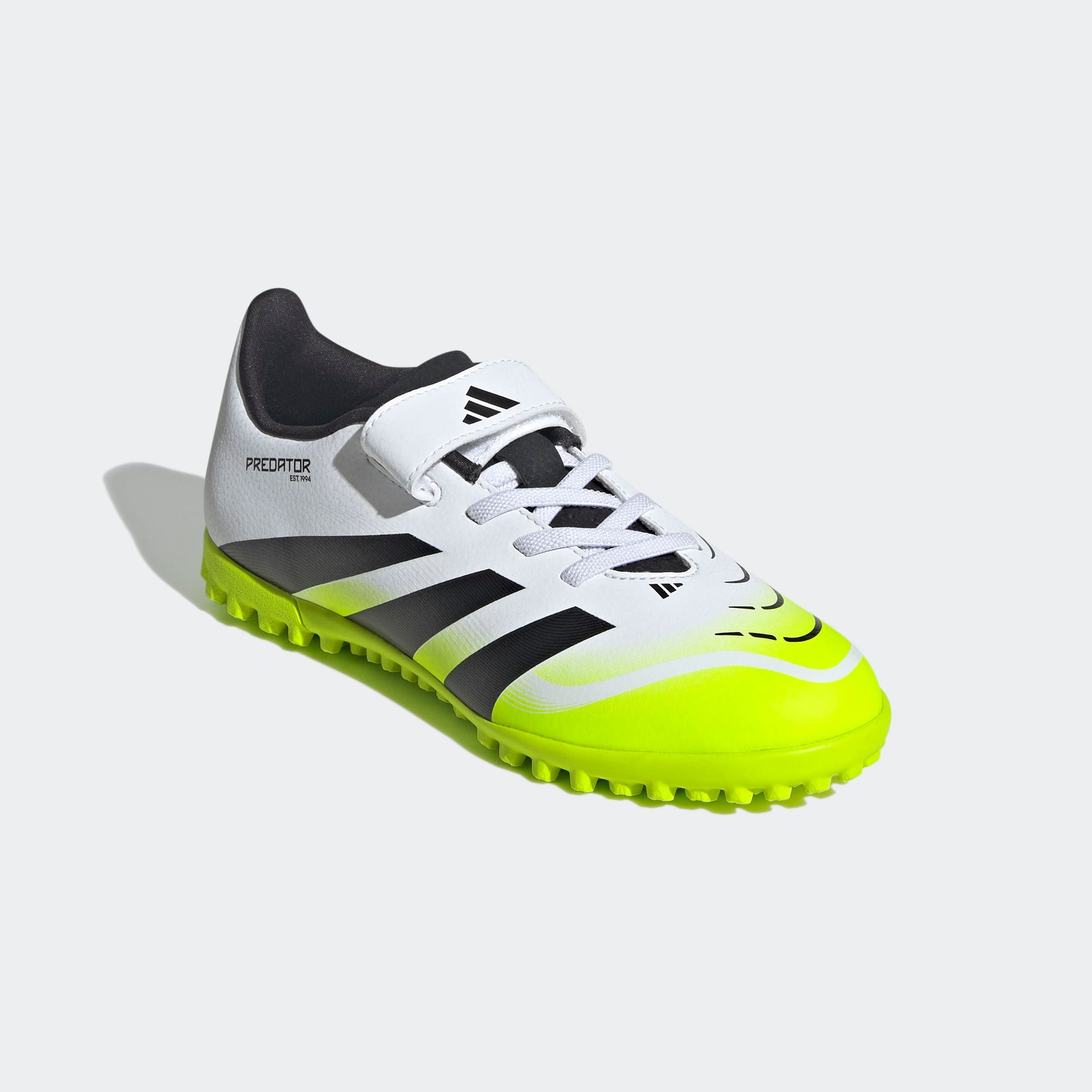 Image of adidas Performance Fussballschuh "PREDATOR CLUB HOOK-AND-LOOP KUNSTRASEN KIDS" für harte Untergründe Asche und Kunstrasen, für Kinder & Jugendliche