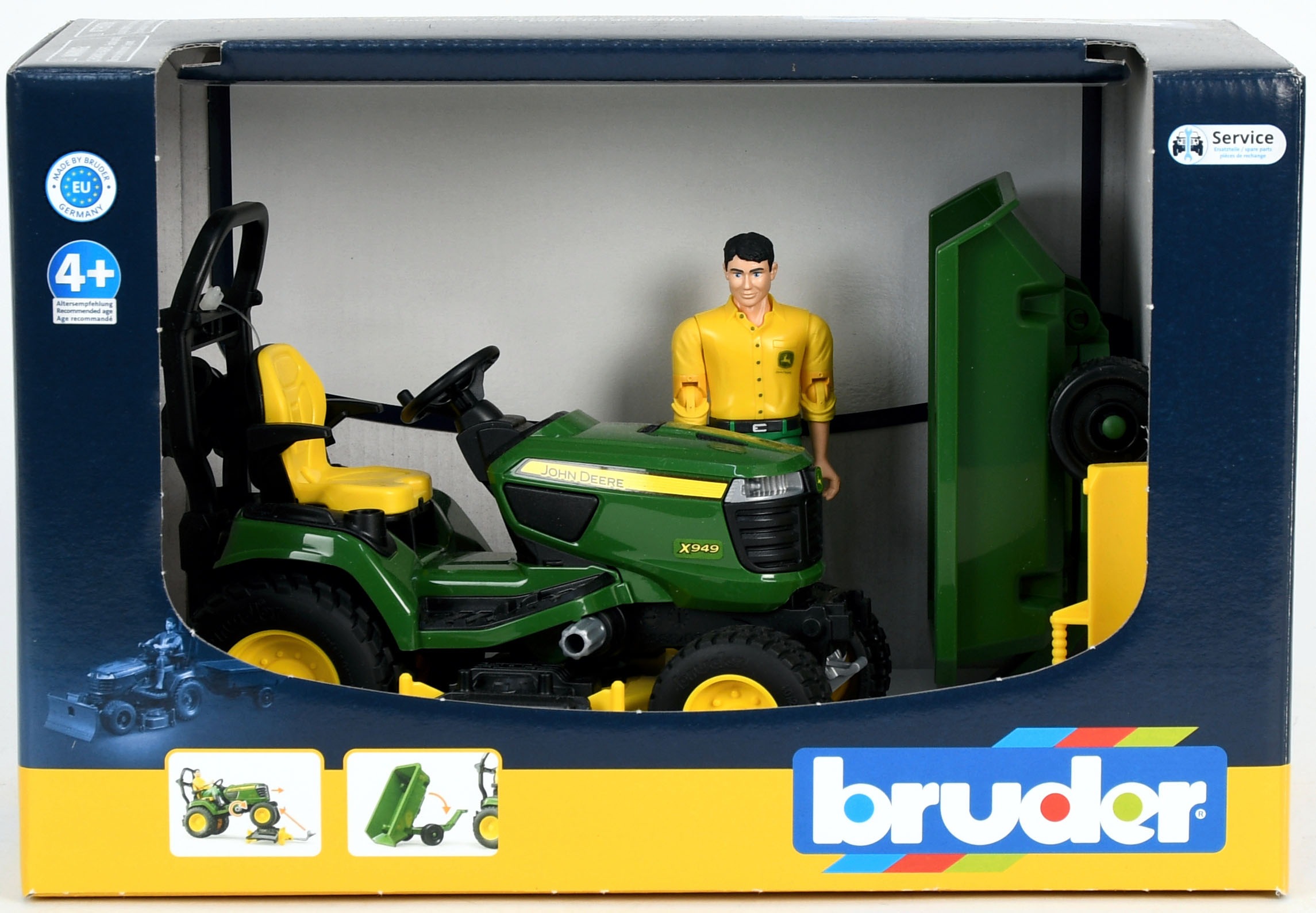 Gator John-Deere pour enfant: Traktor, Rasentraktor