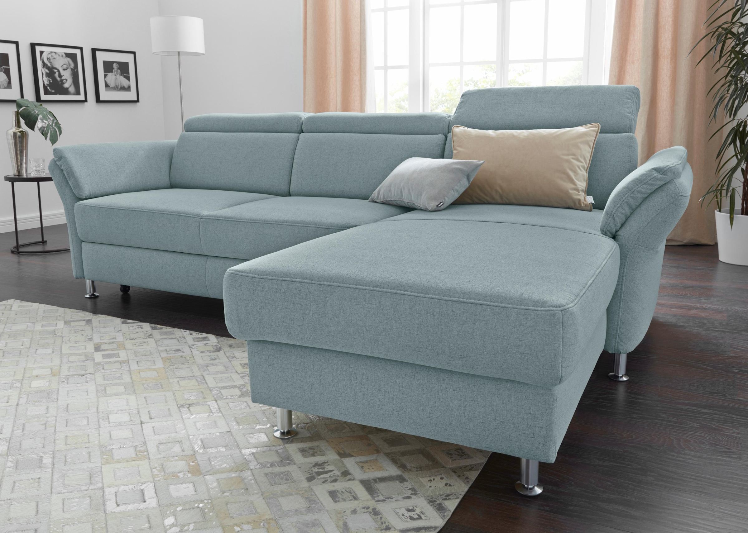 Image of sit&more Ecksofa "Avignon L-Form" Kopfteilverstellung, wahlweise mit Bettfunktion und Bettkasten