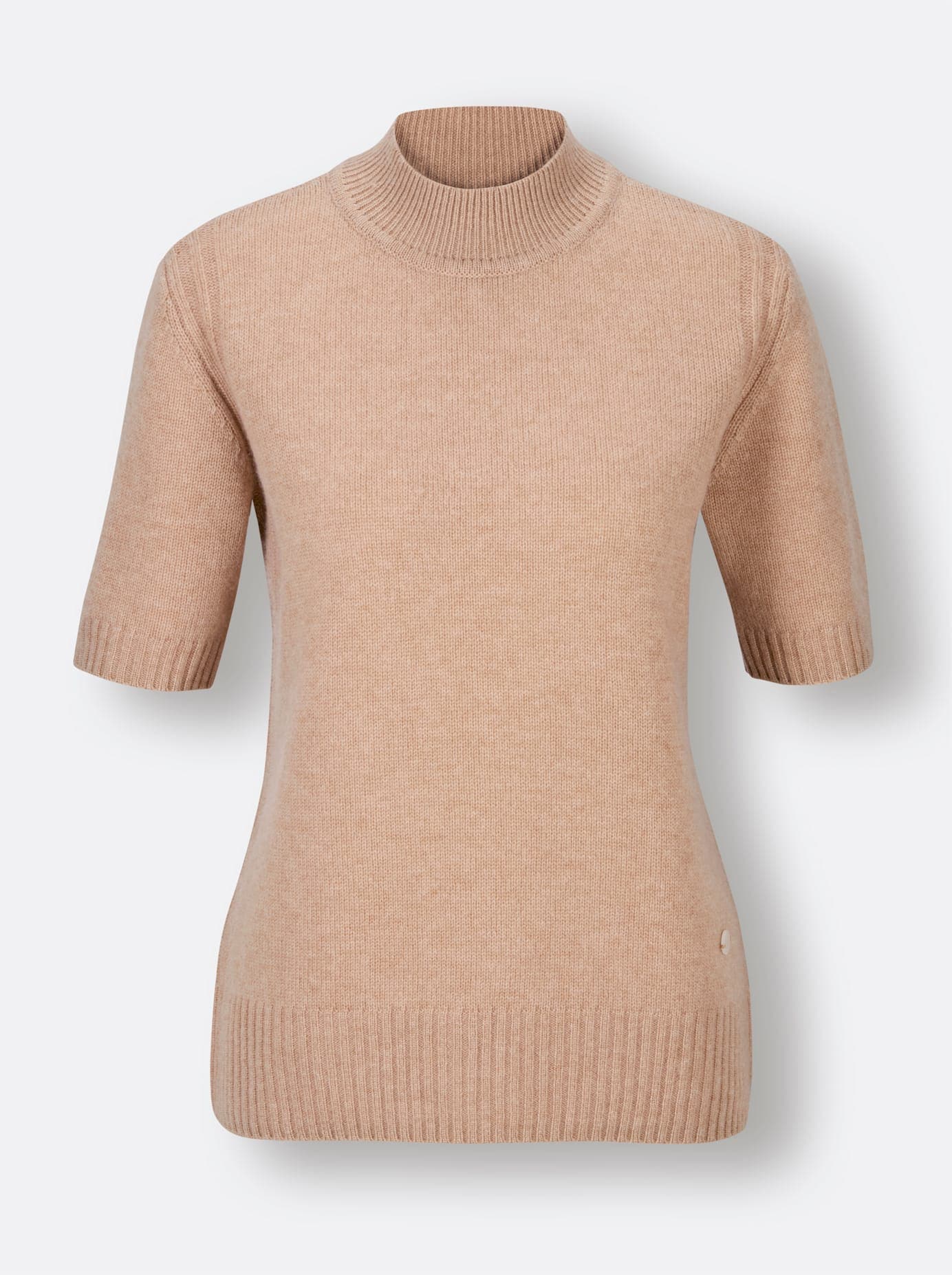 CREATION L PREMIUM Kurzarmpullover »Merino-Kaschmir-Pullover«